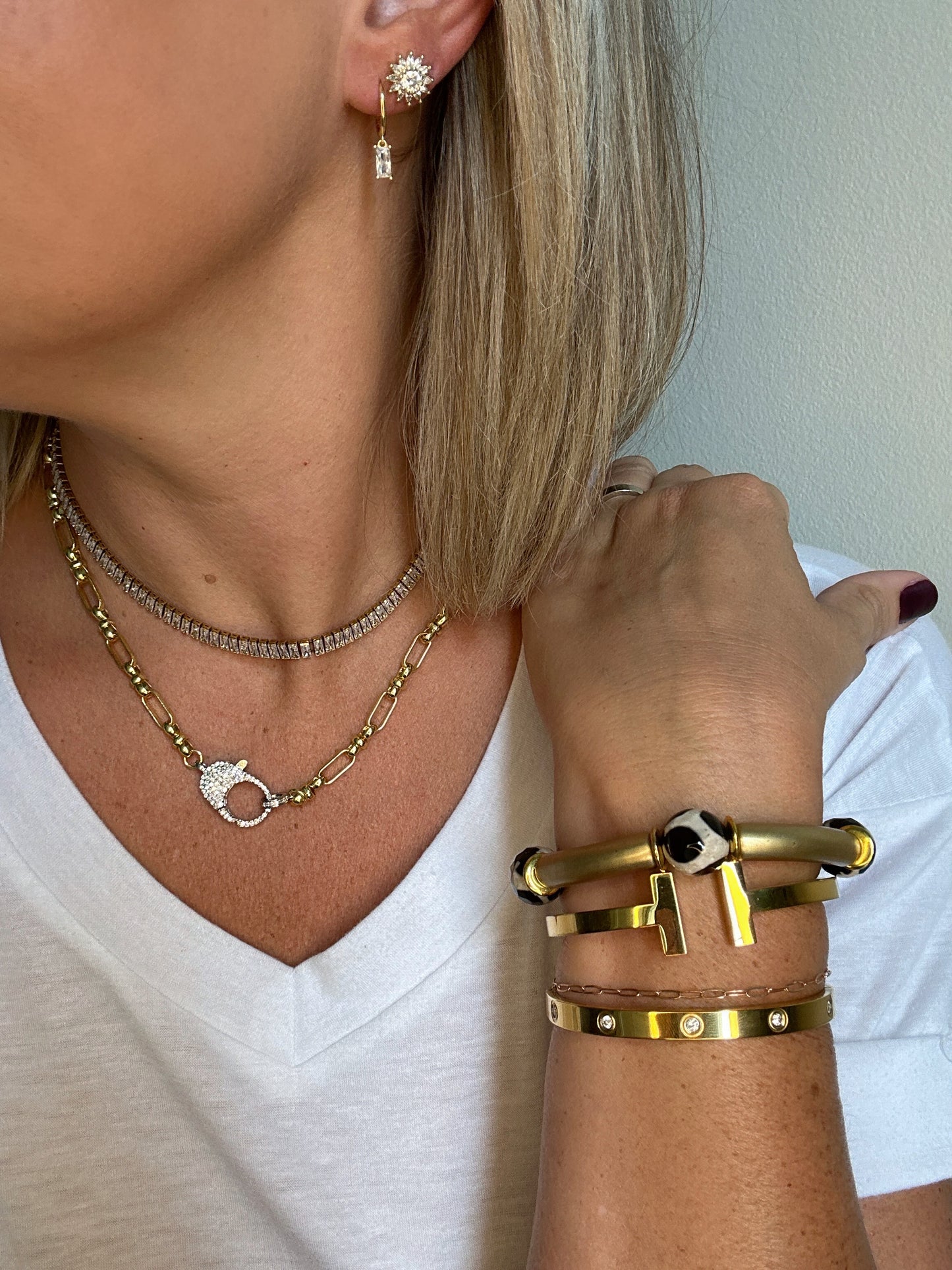 Sadie T Gold Bracelet