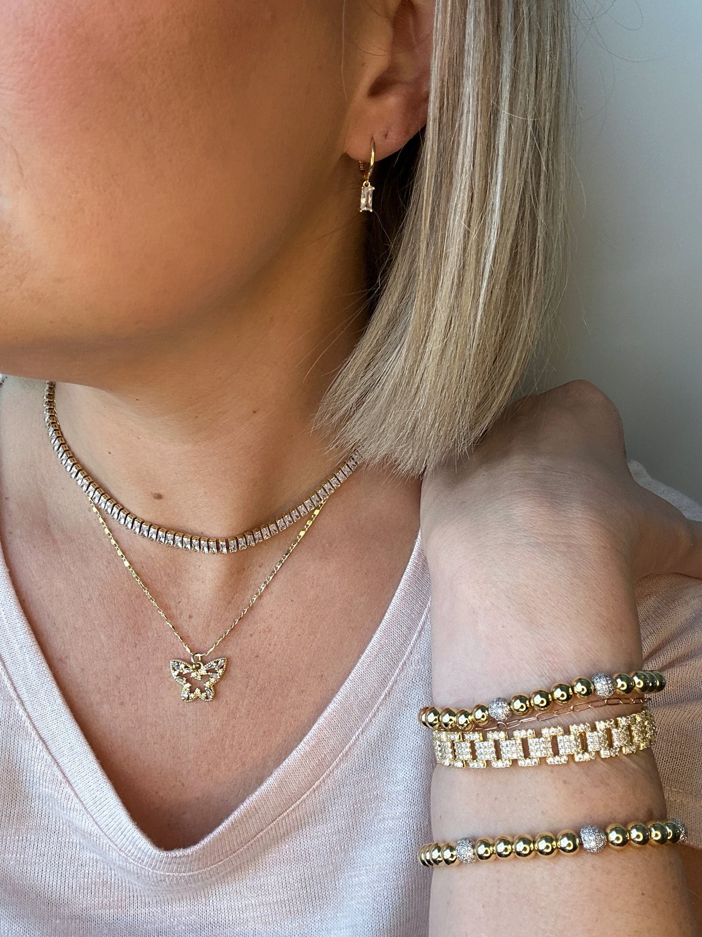 The Baguette Choker Necklace