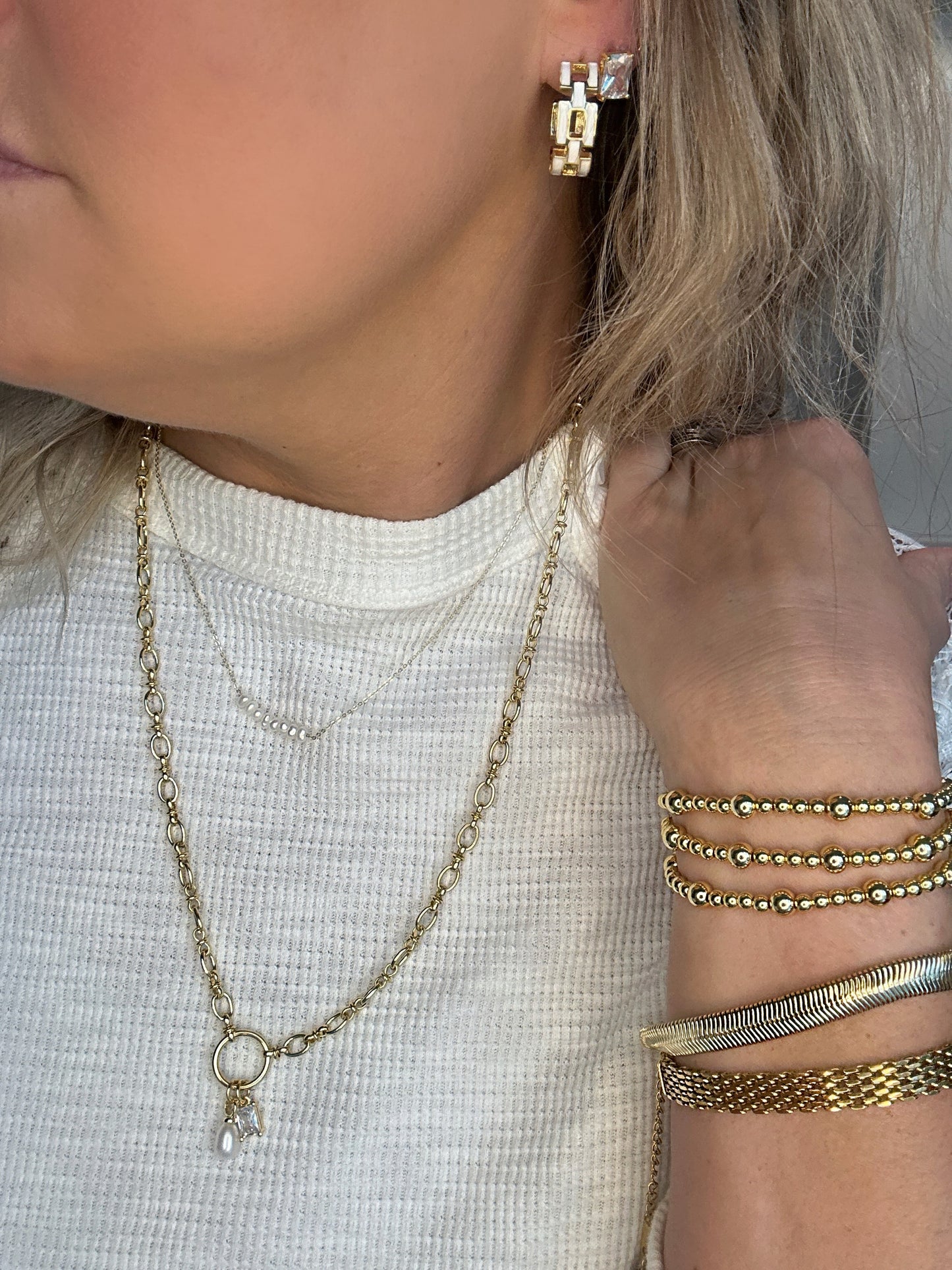 Oceanside Pearl Necklace