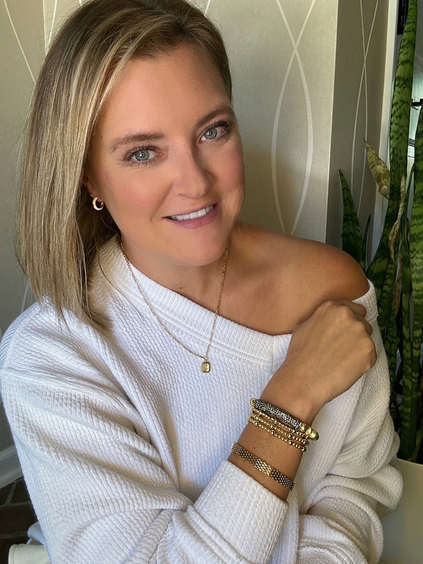 Wrist Candy Gold Black Bracelet