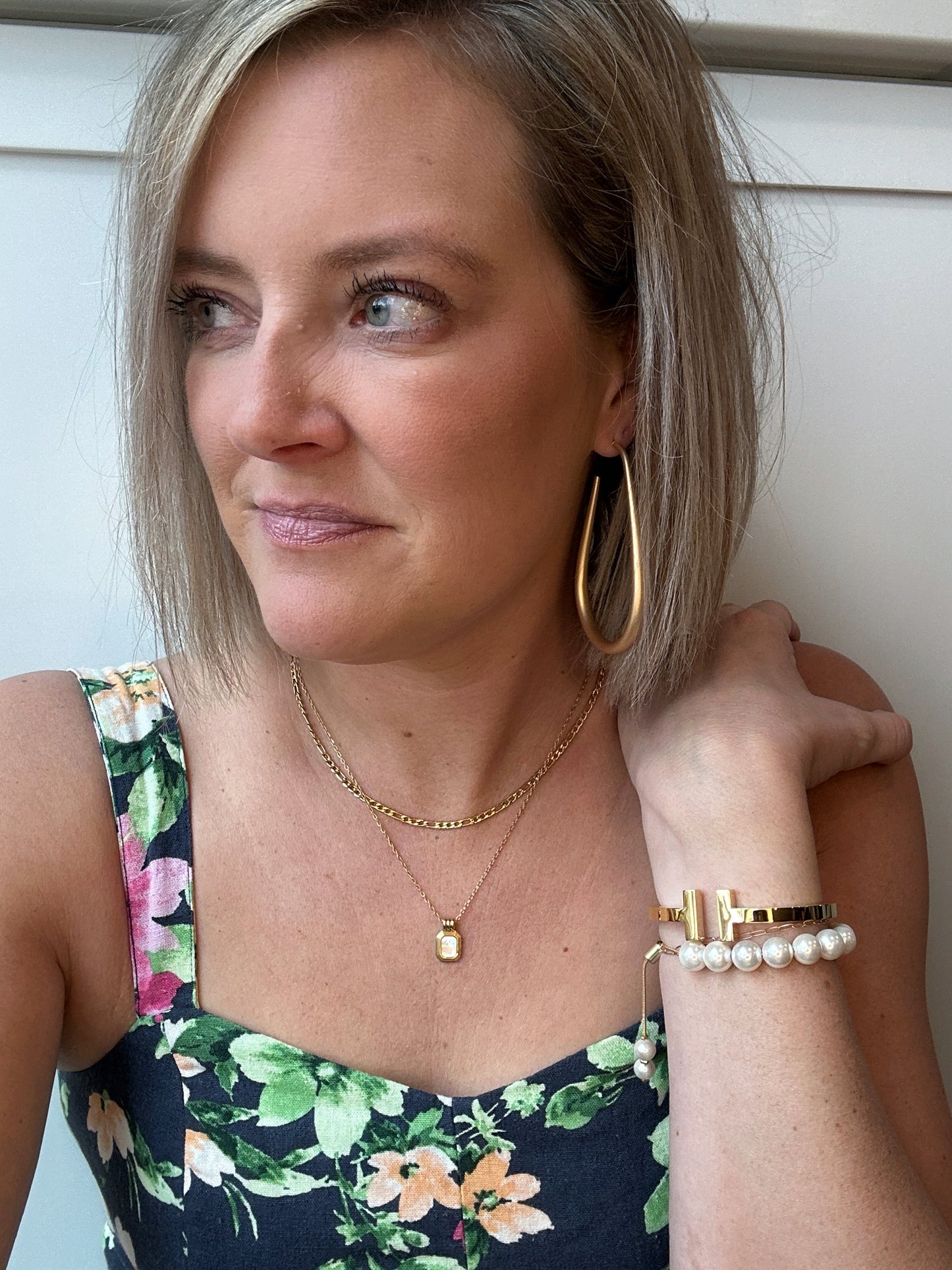 Sadie T Gold Bracelet