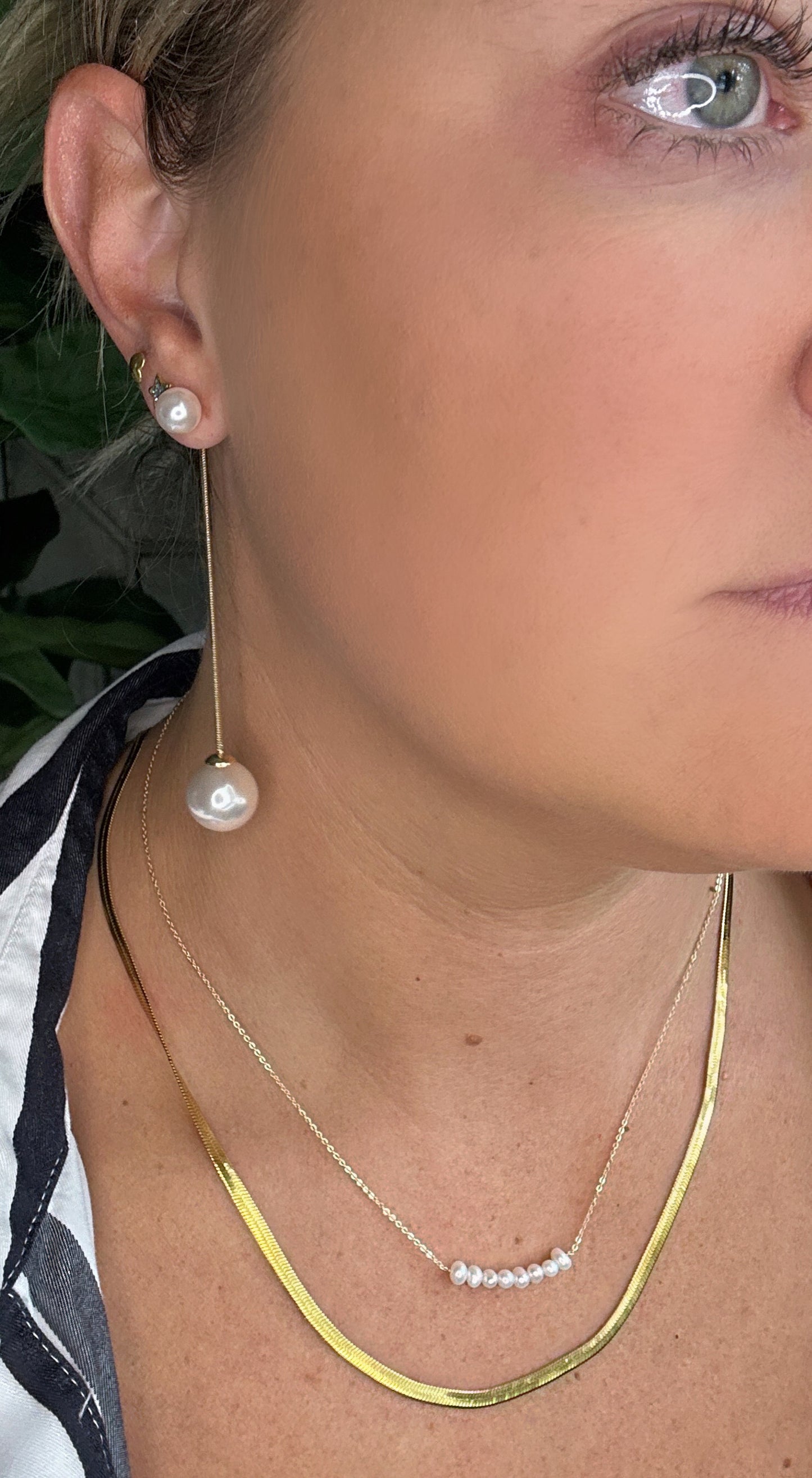 Oceanside Pearl Necklace
