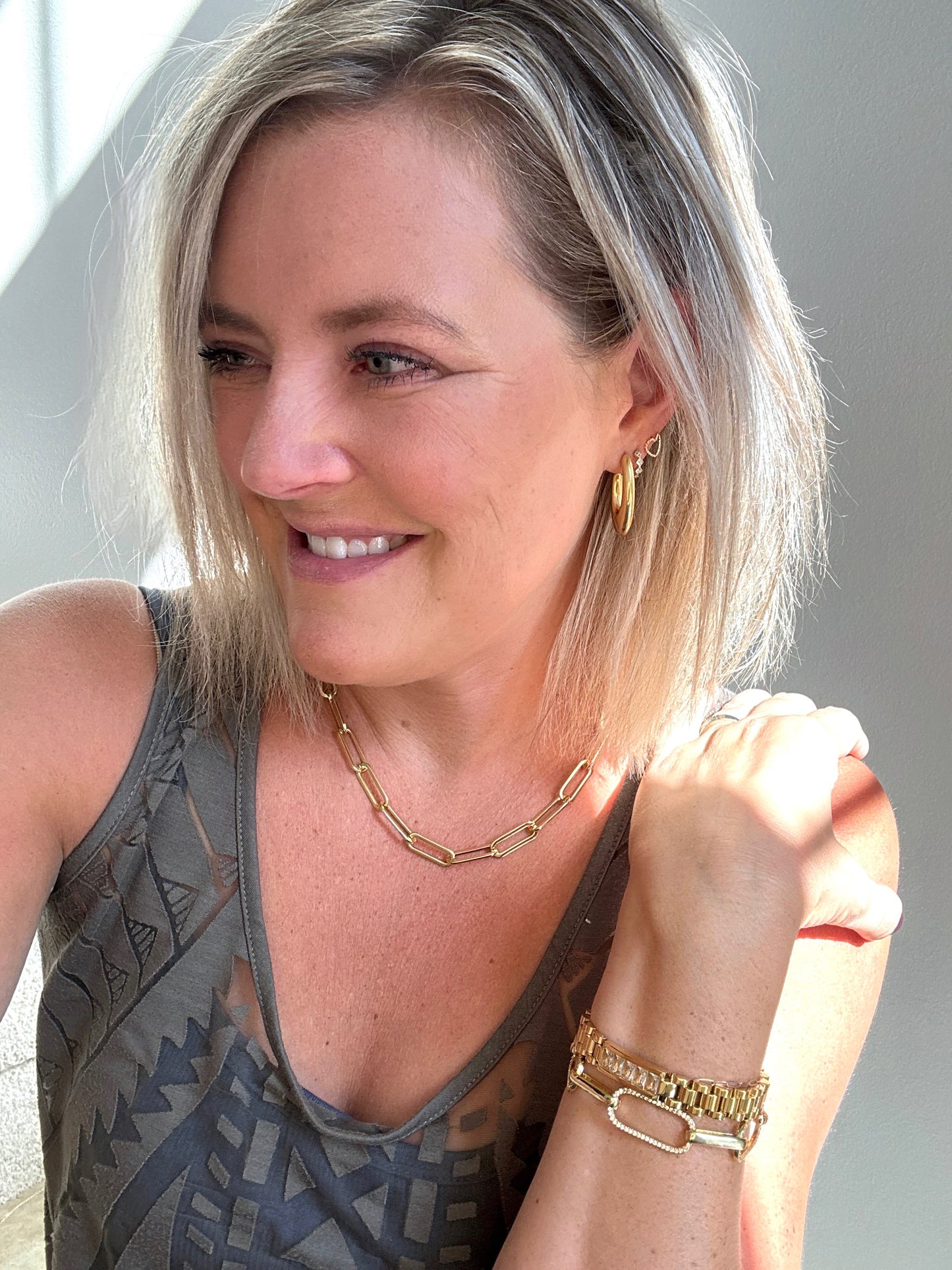 Golden Chain Bracelet
