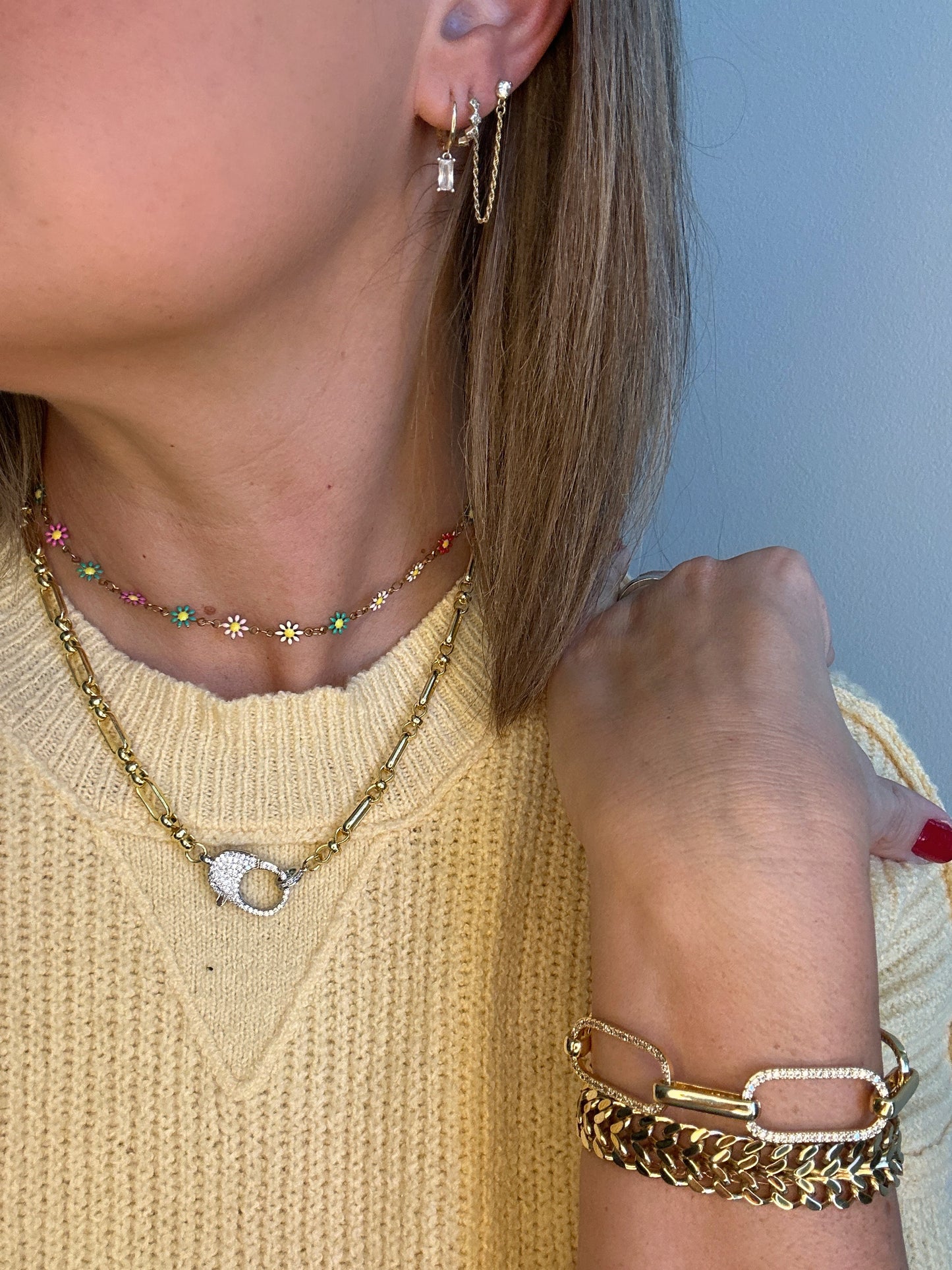 Lobster Claw Necklace