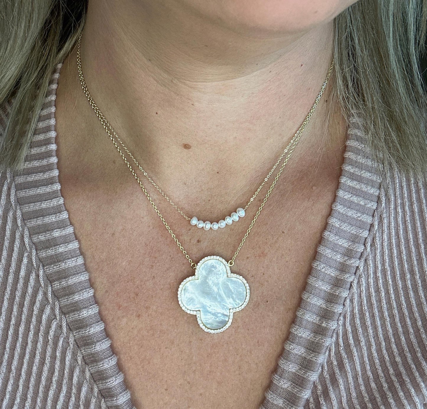 Oceanside Pearl Necklace