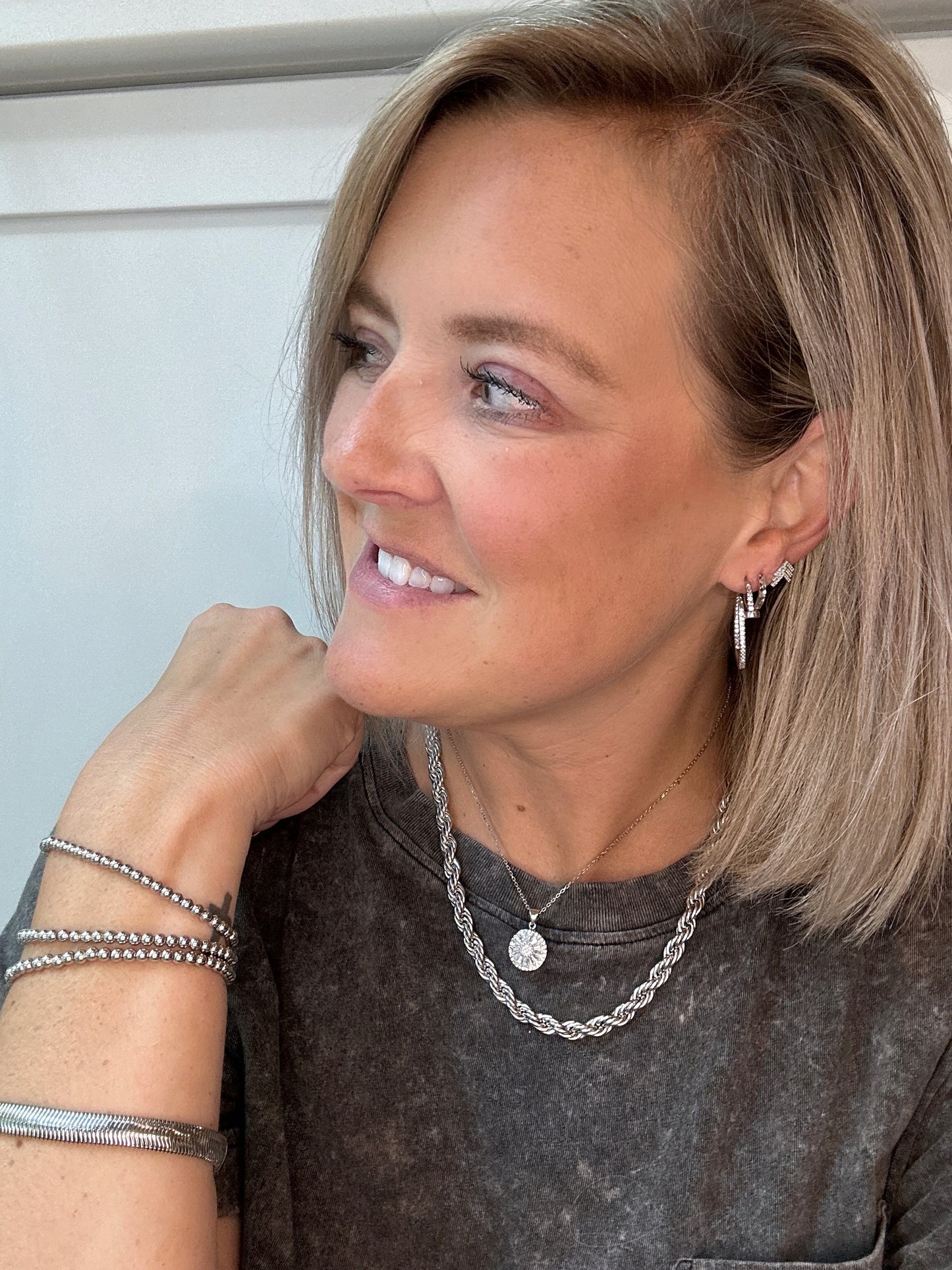 Classic Silver Chain Necklace