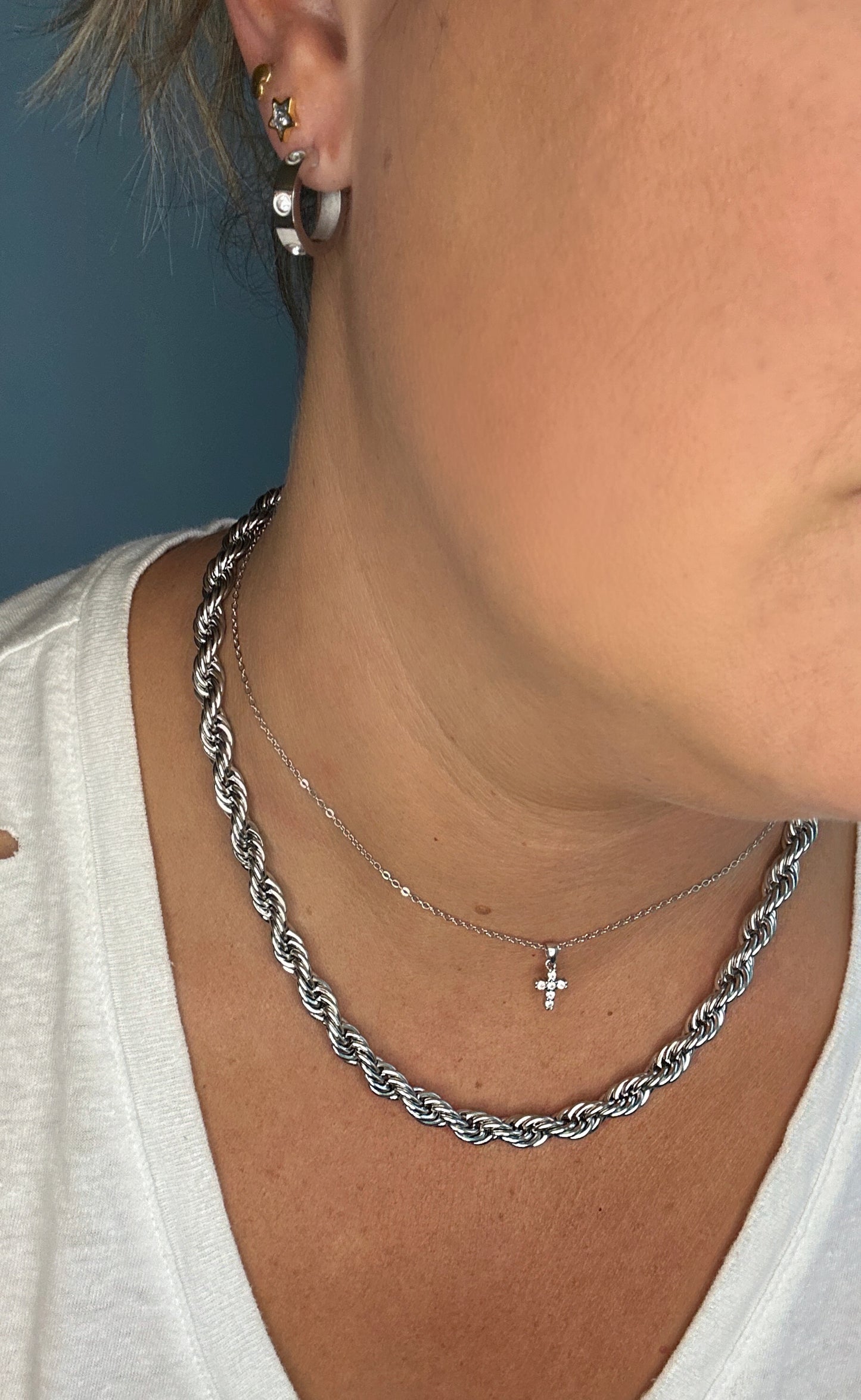 Classic Silver Chain Necklace