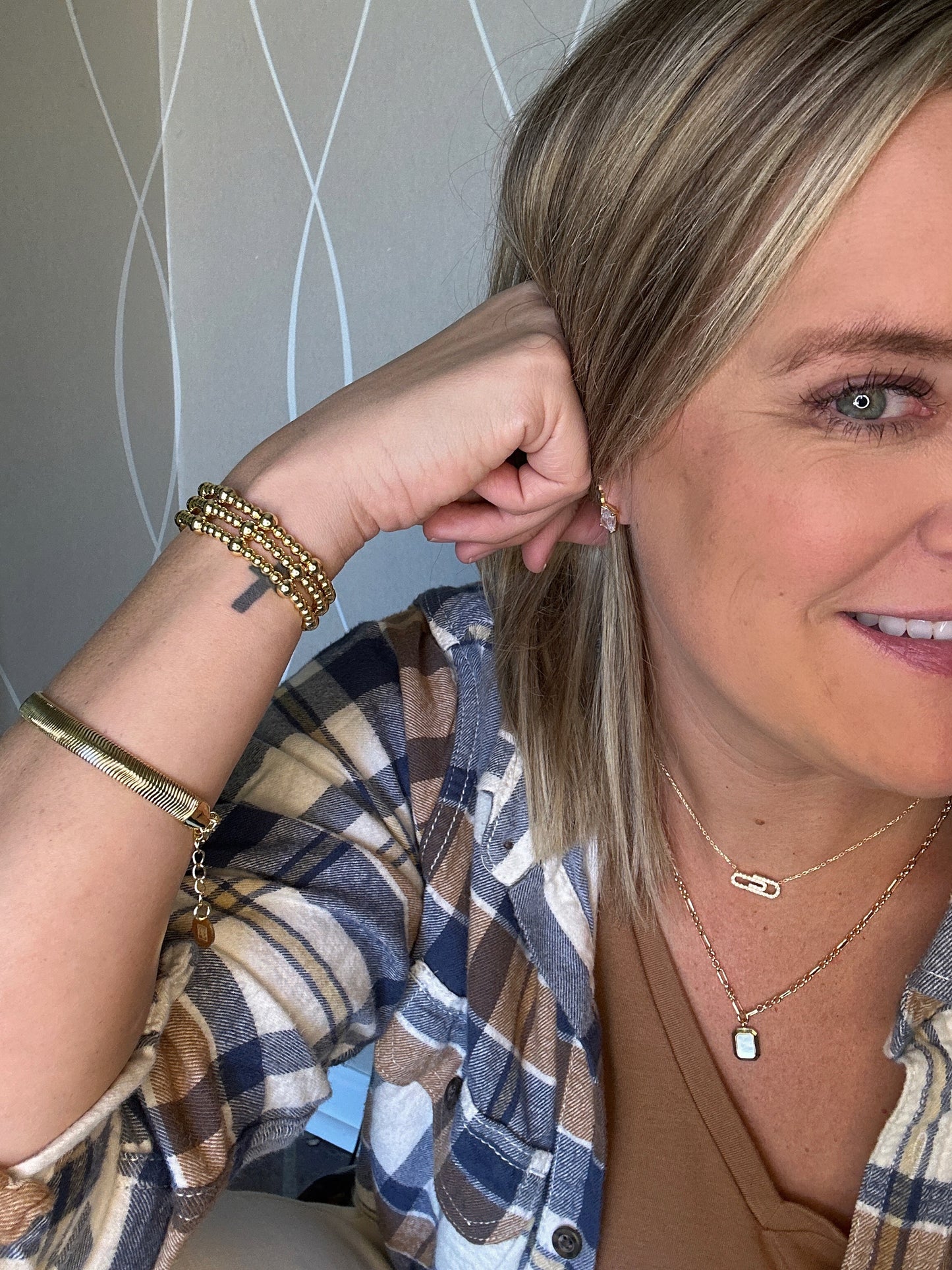 Fancy-Like Gold Bracelet