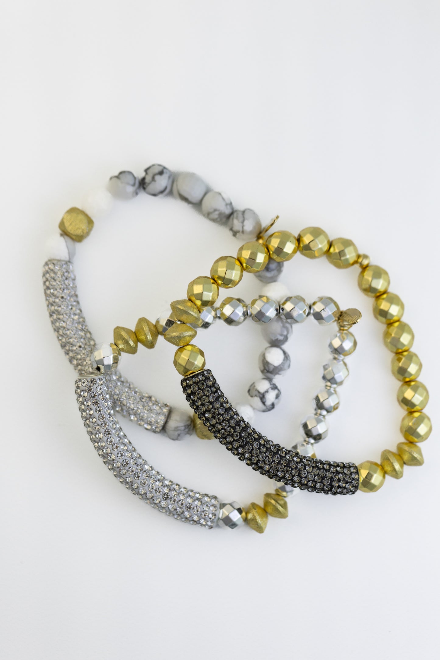 Wrist Candy Gold Silver Bracelet