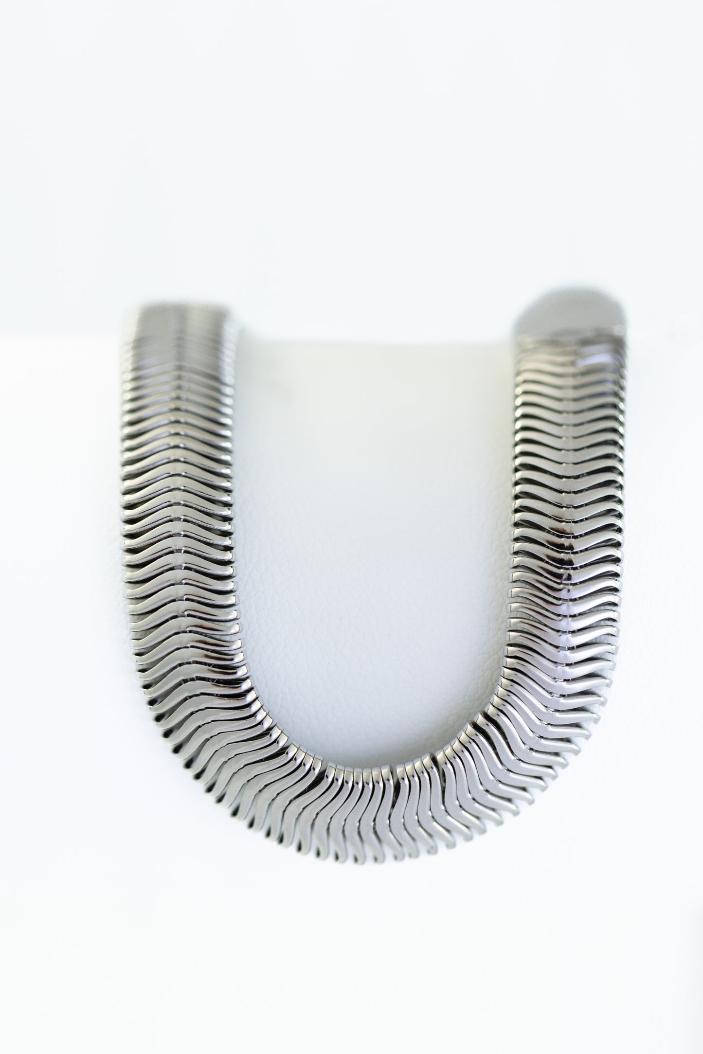 Fancy-Like Silver Bracelet