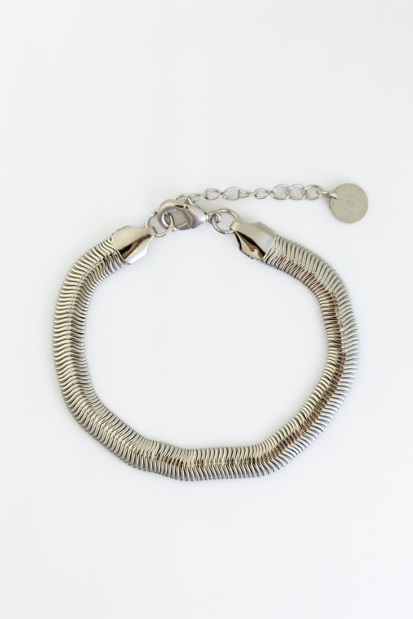 Fancy-Like Silver Bracelet