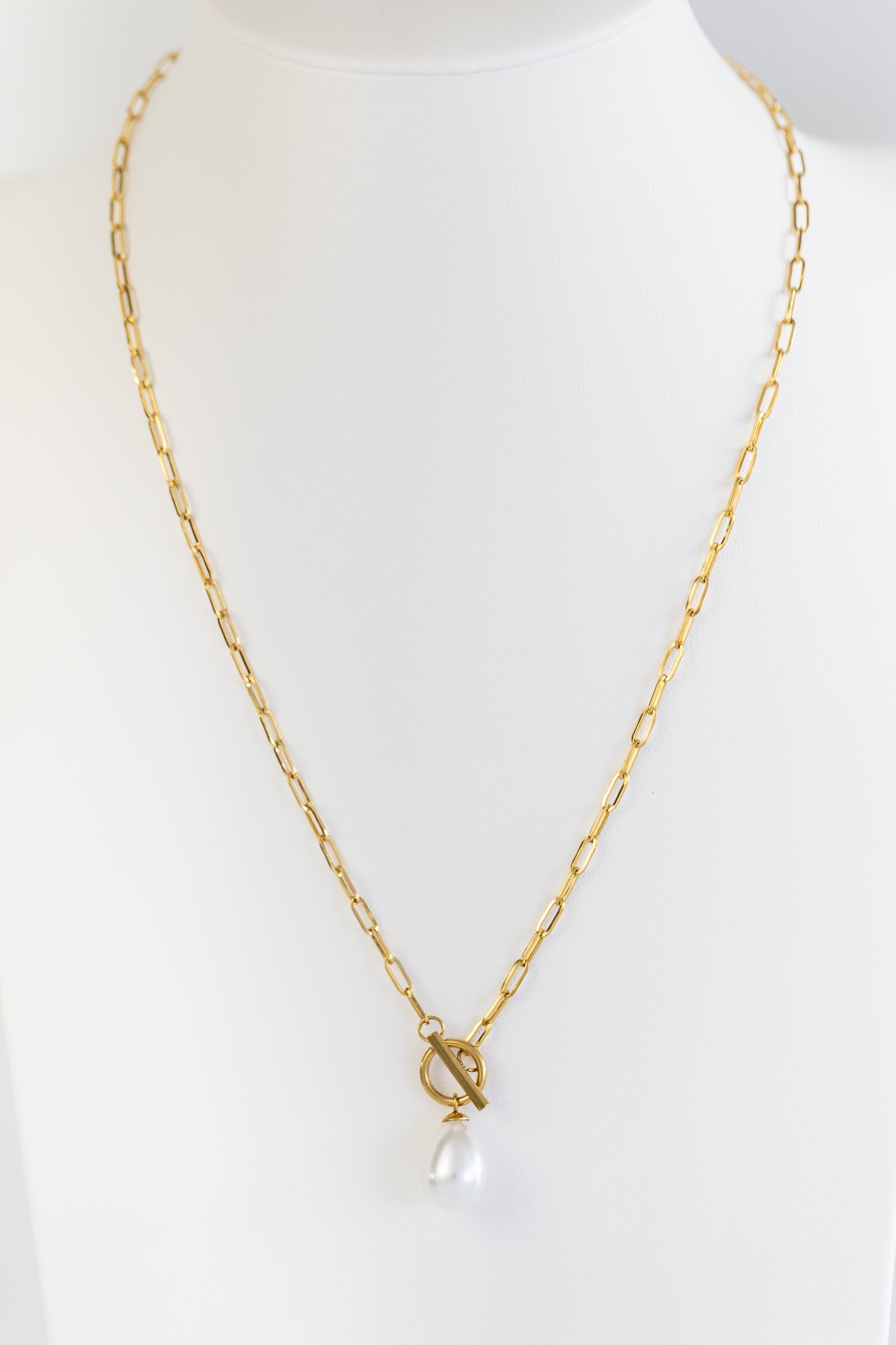 Pearl Toggle Necklace