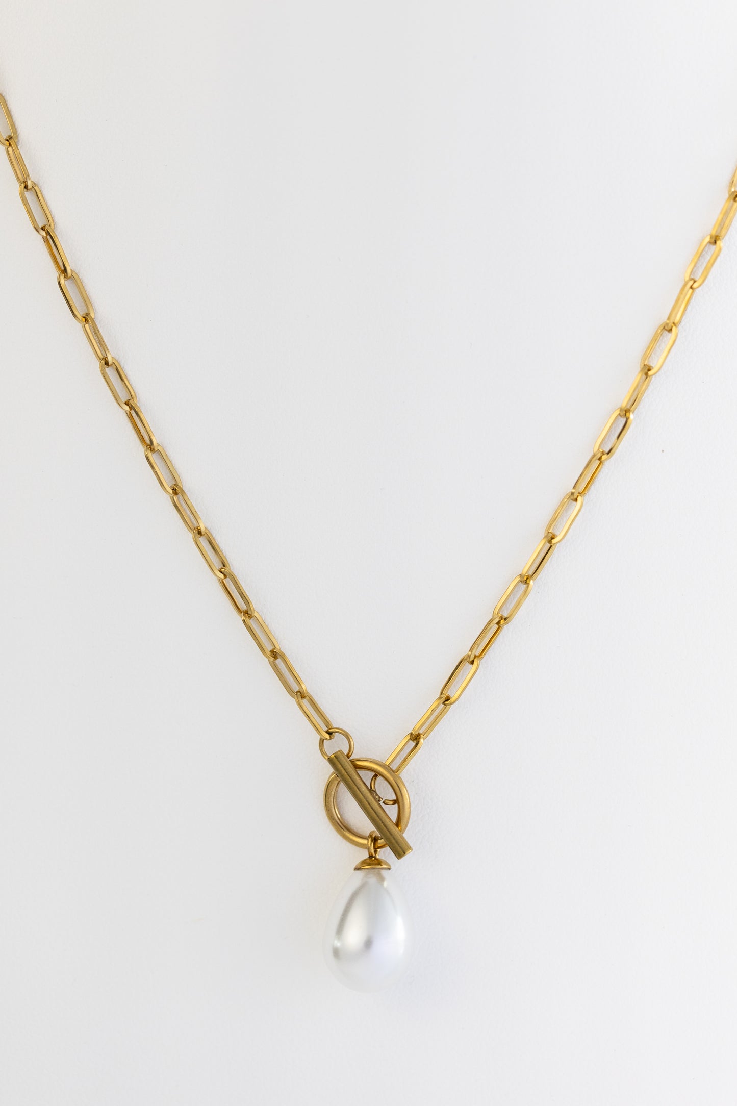 Pearl Toggle Necklace