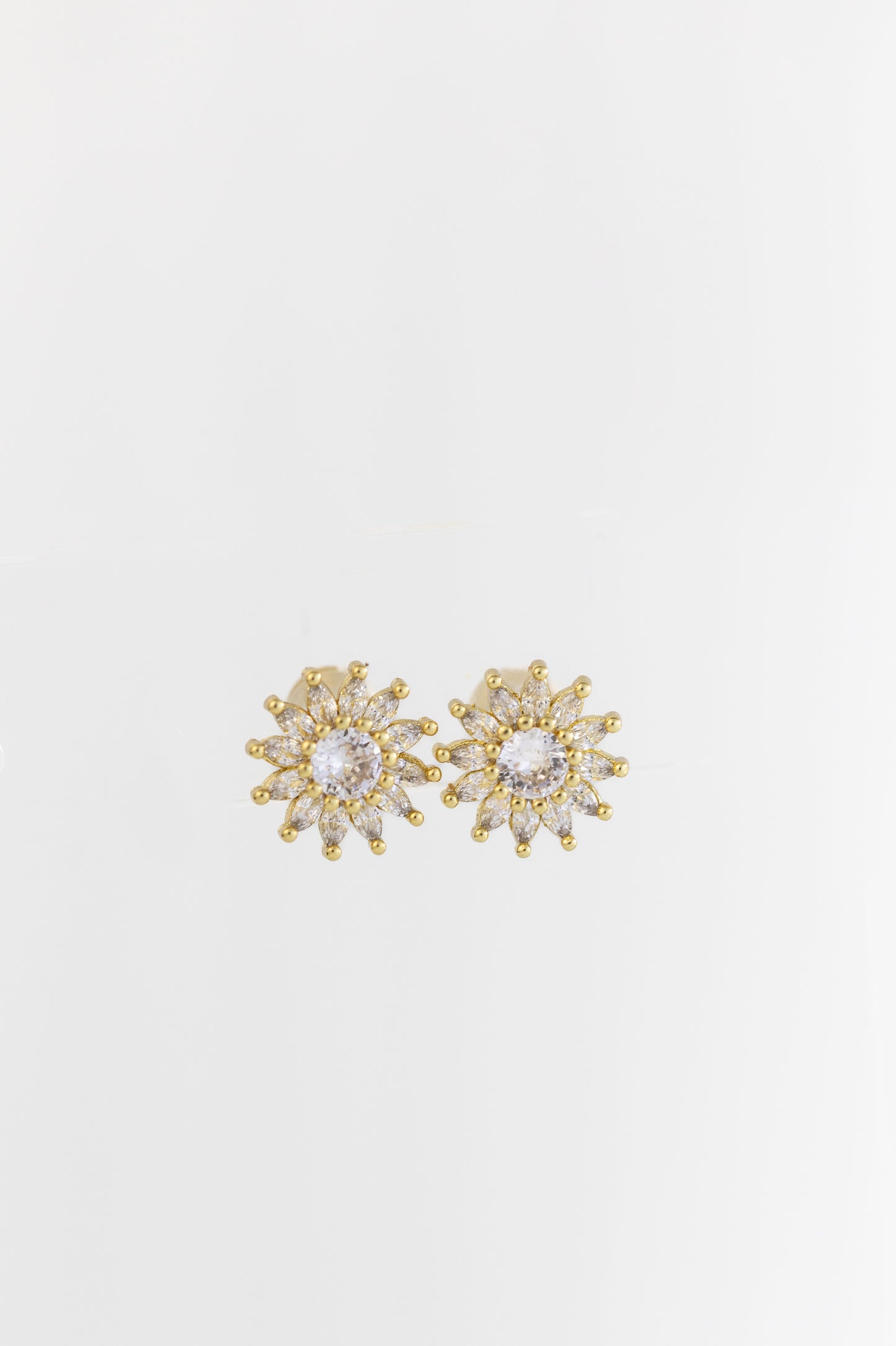 Diamond Sun Studs