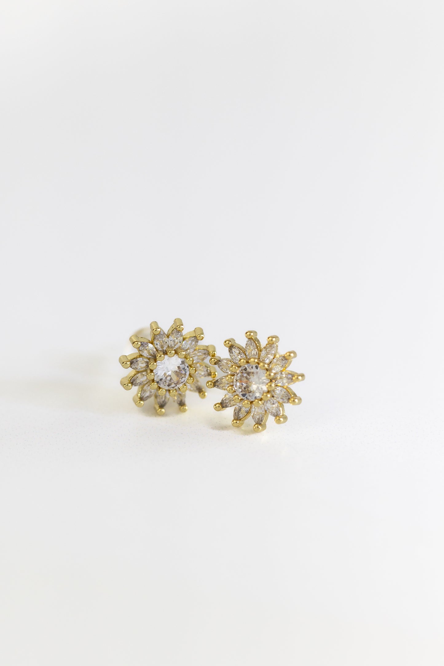 Diamond Sun Studs