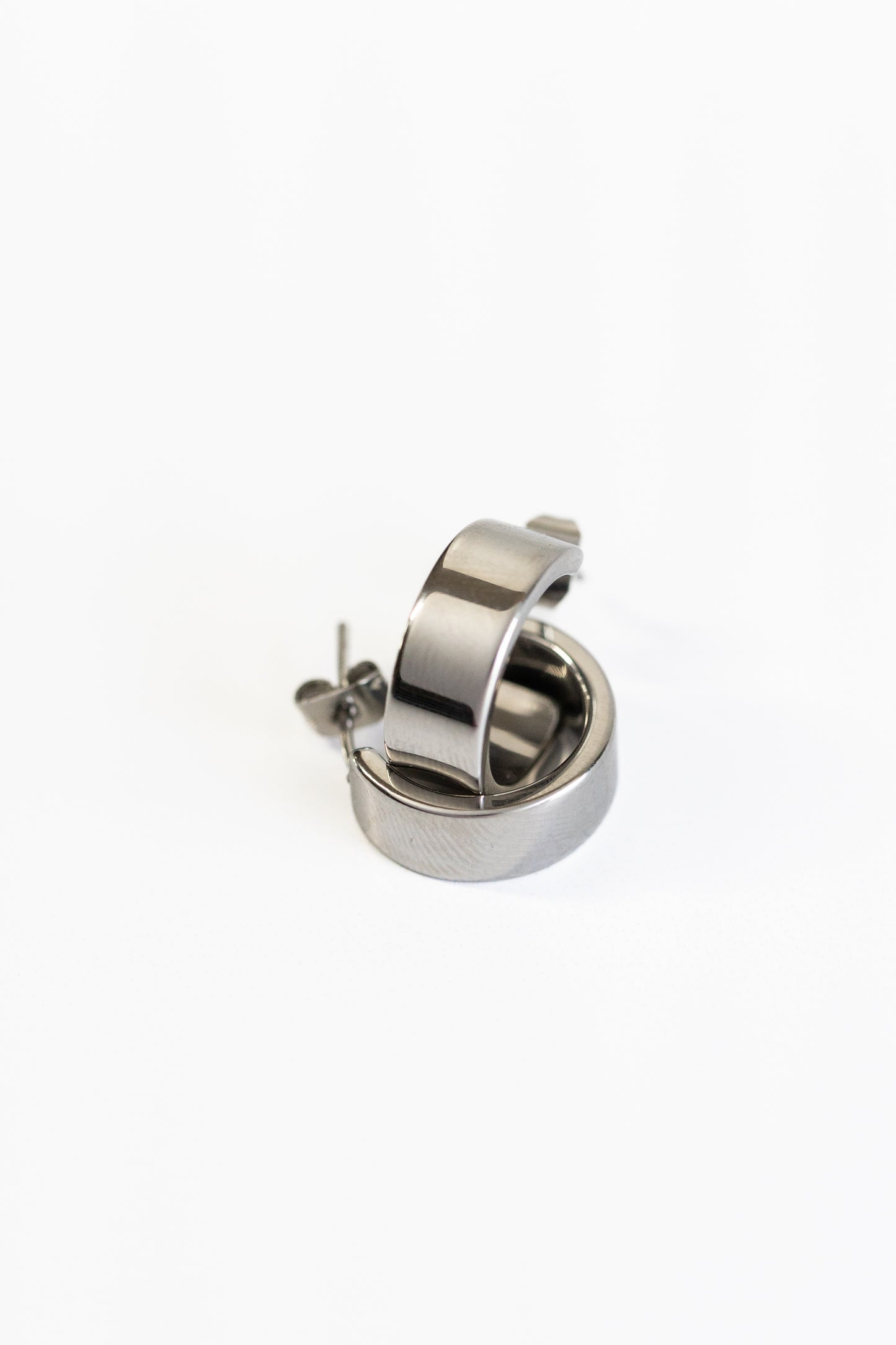 Mini Silver Hoop