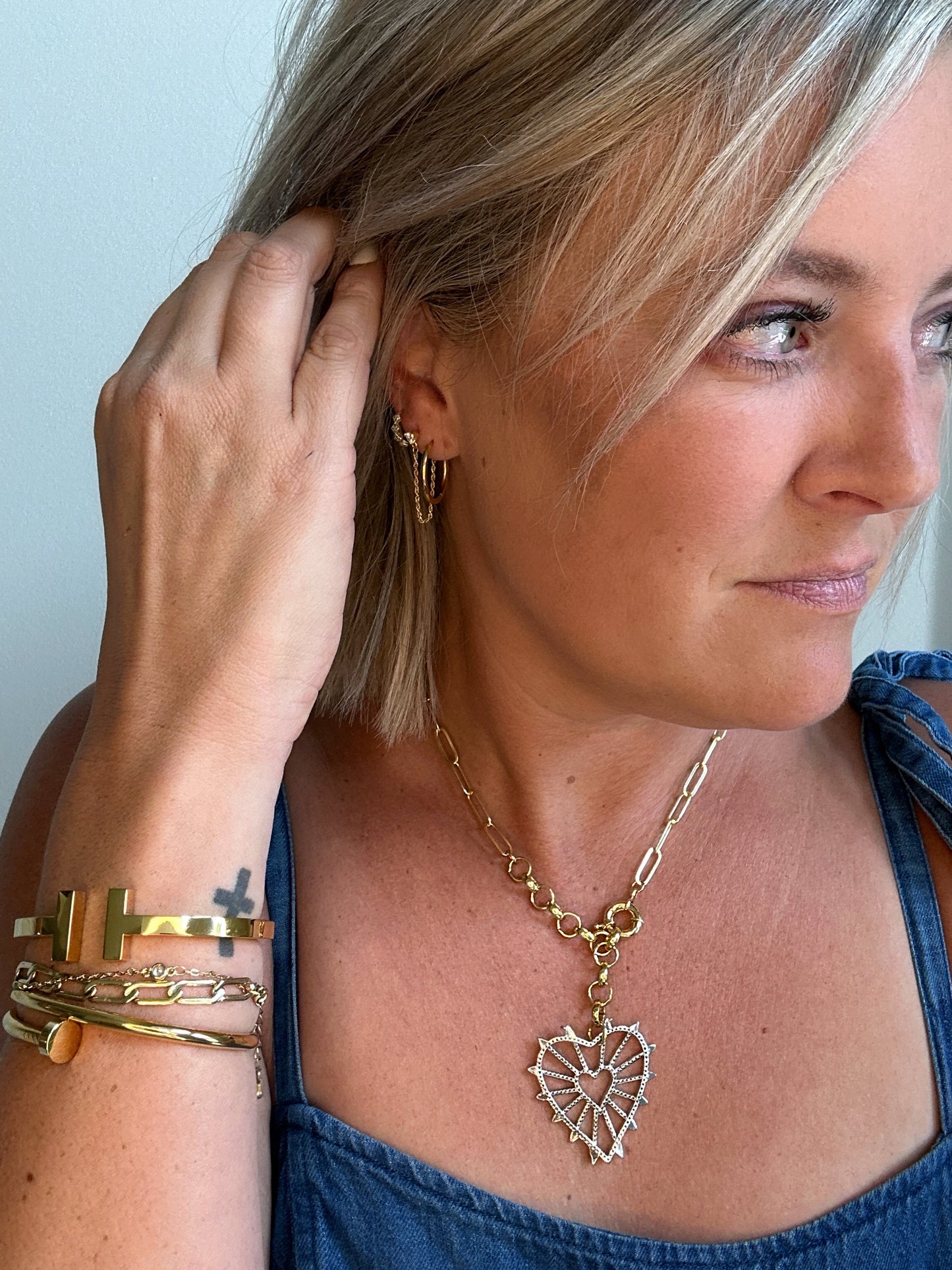 Sadie T Gold Bracelet