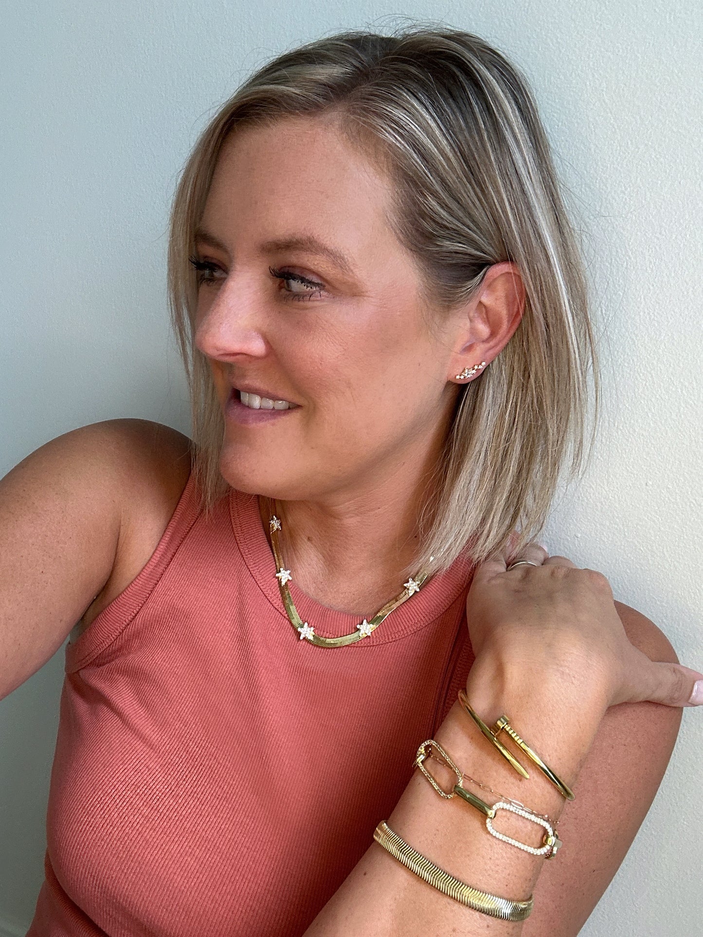 Fancy-Like Gold Bracelet