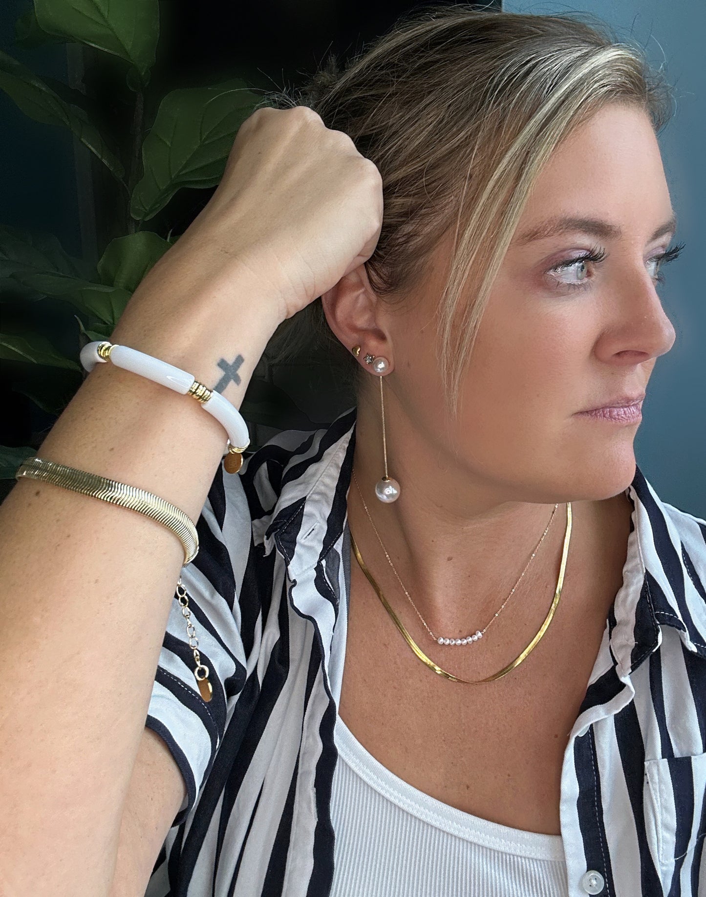 Fancy-Like Gold Bracelet