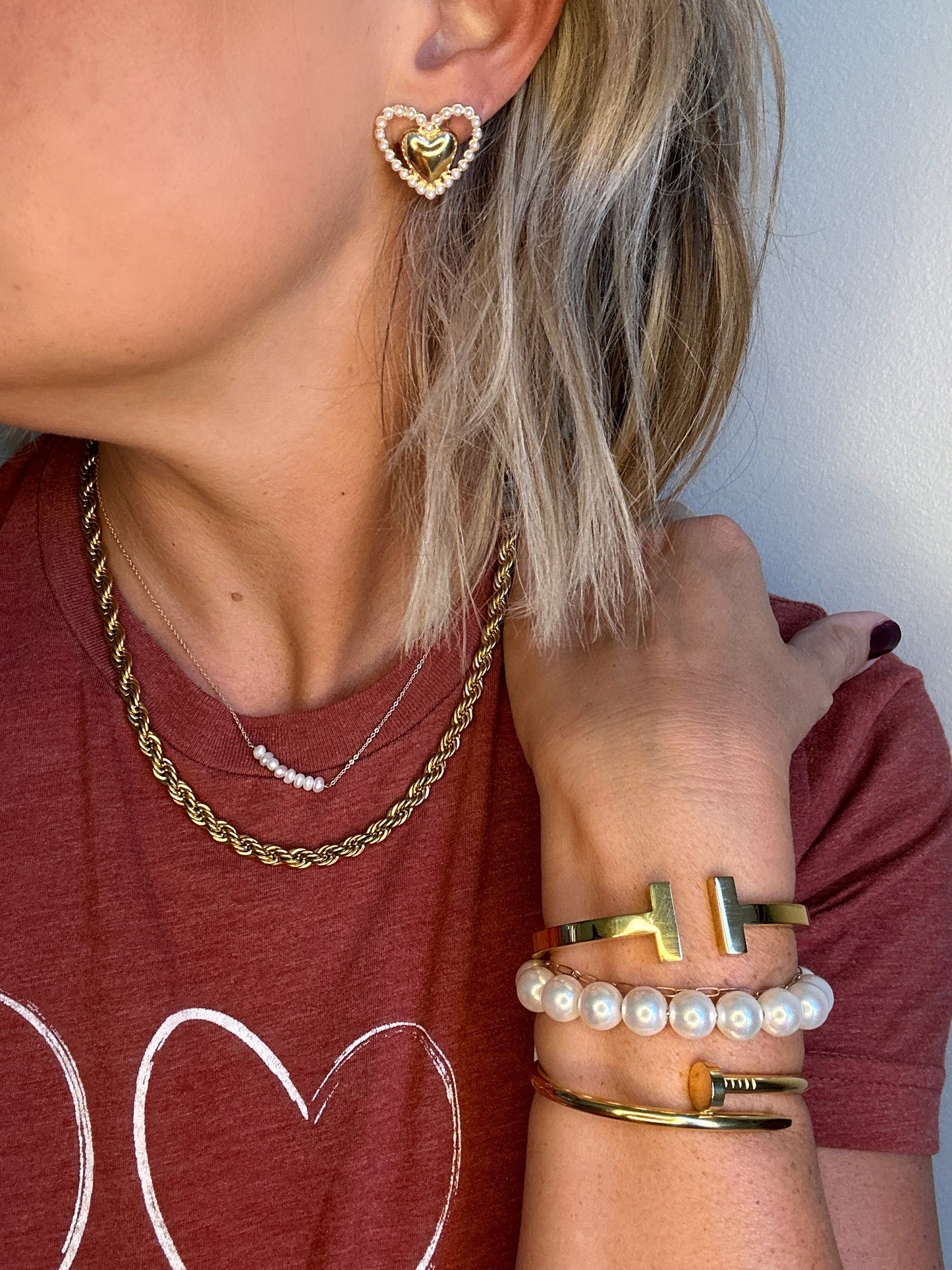 Oceanside Pearl Necklace