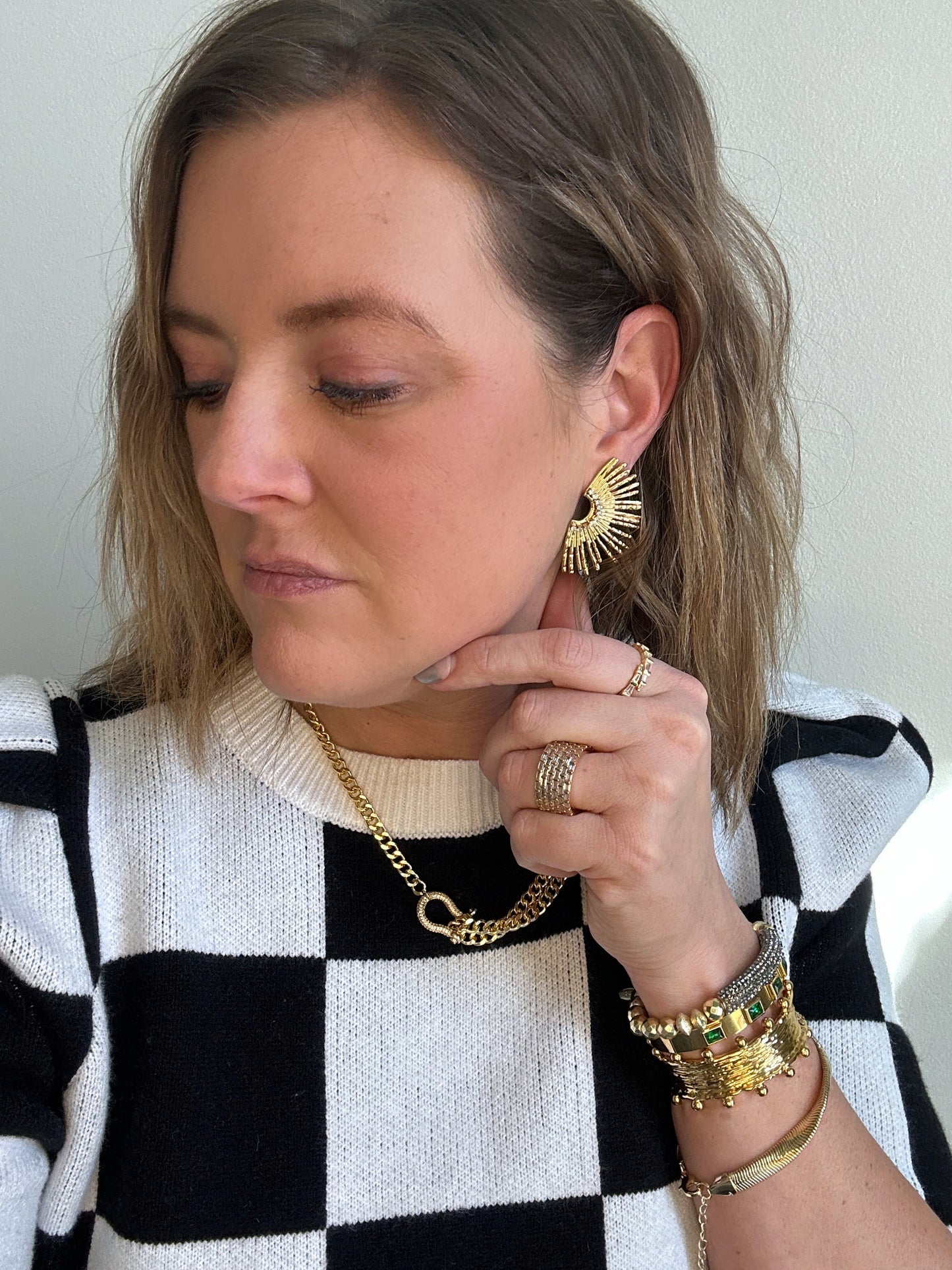 Fancy-Like Gold Bracelet