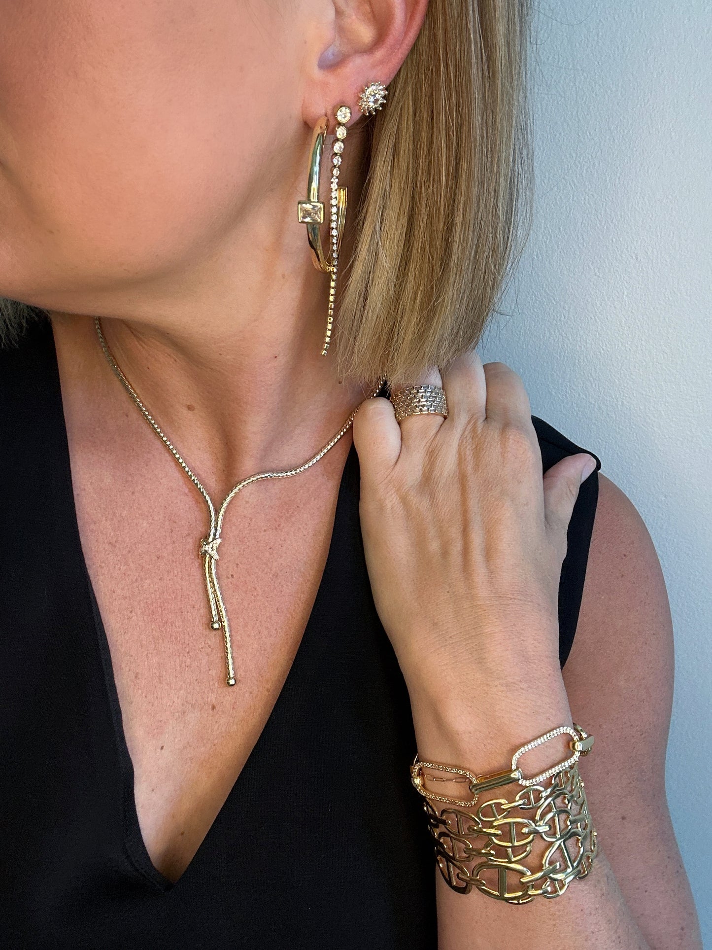 X Beau Gold Necklace