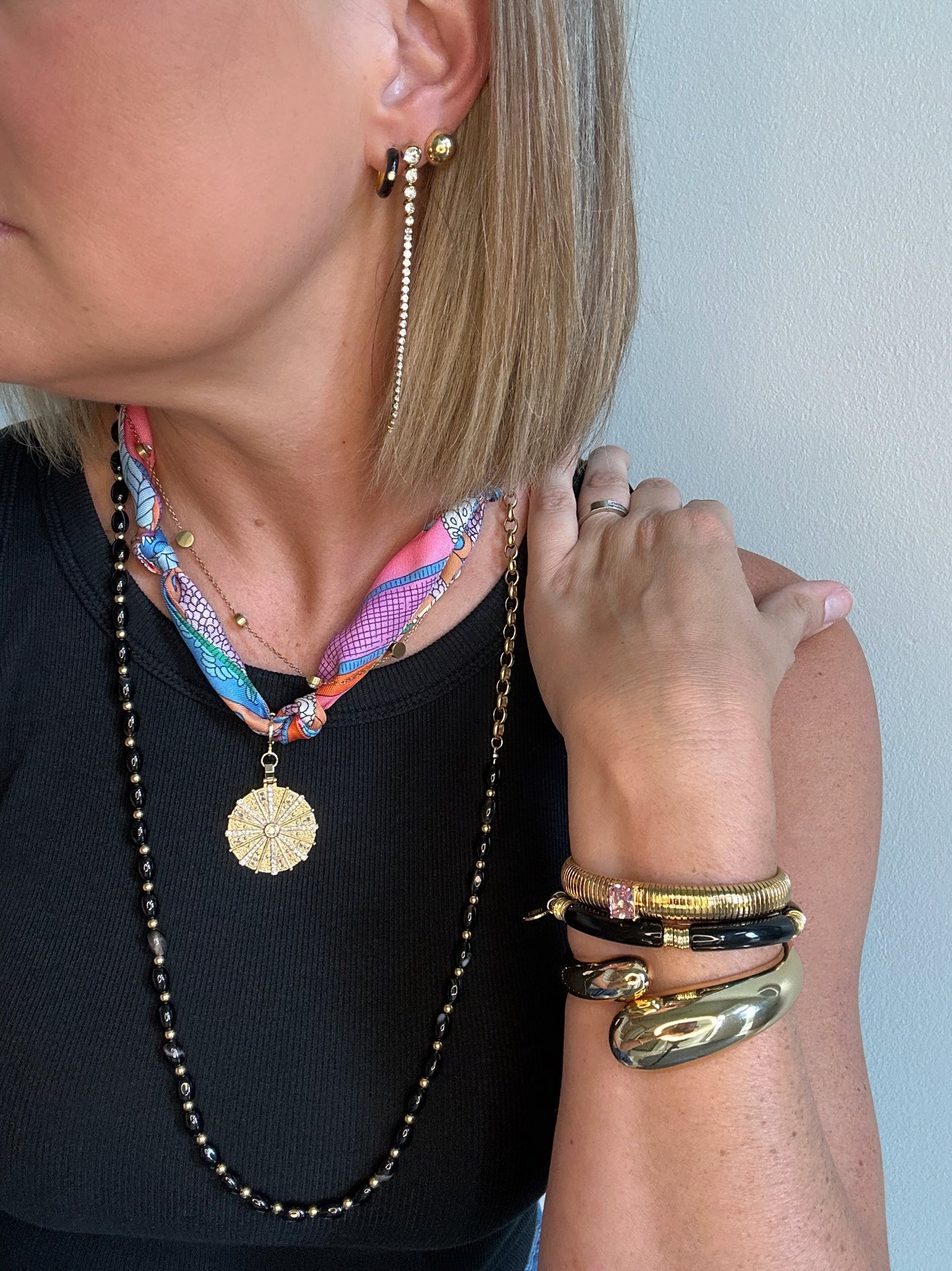 Scarf Tie Necklace