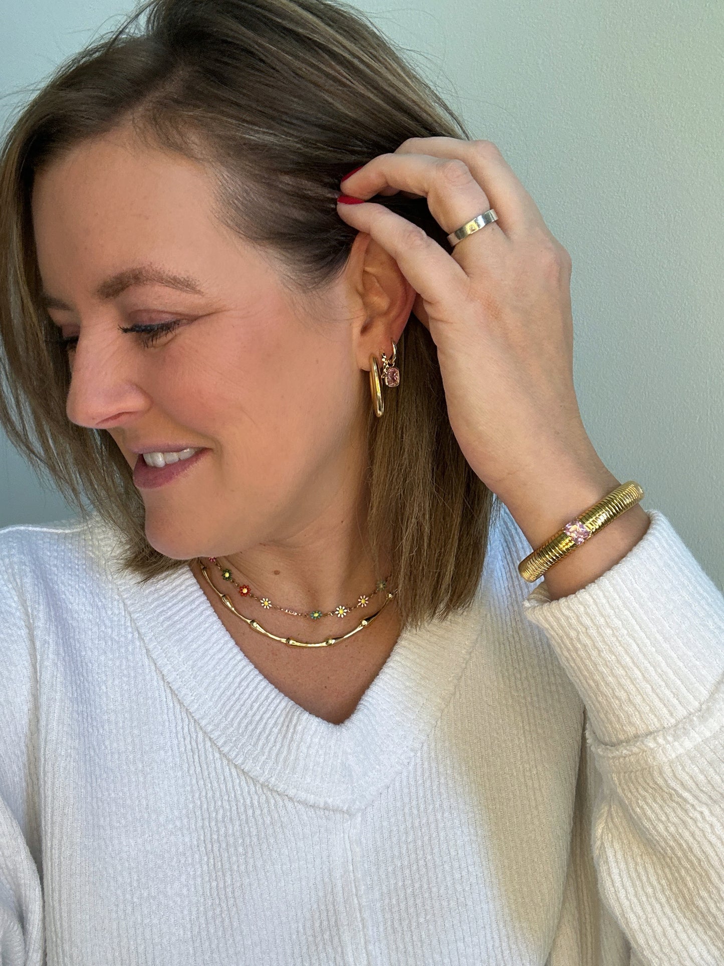 Dashing in Gold Necklace