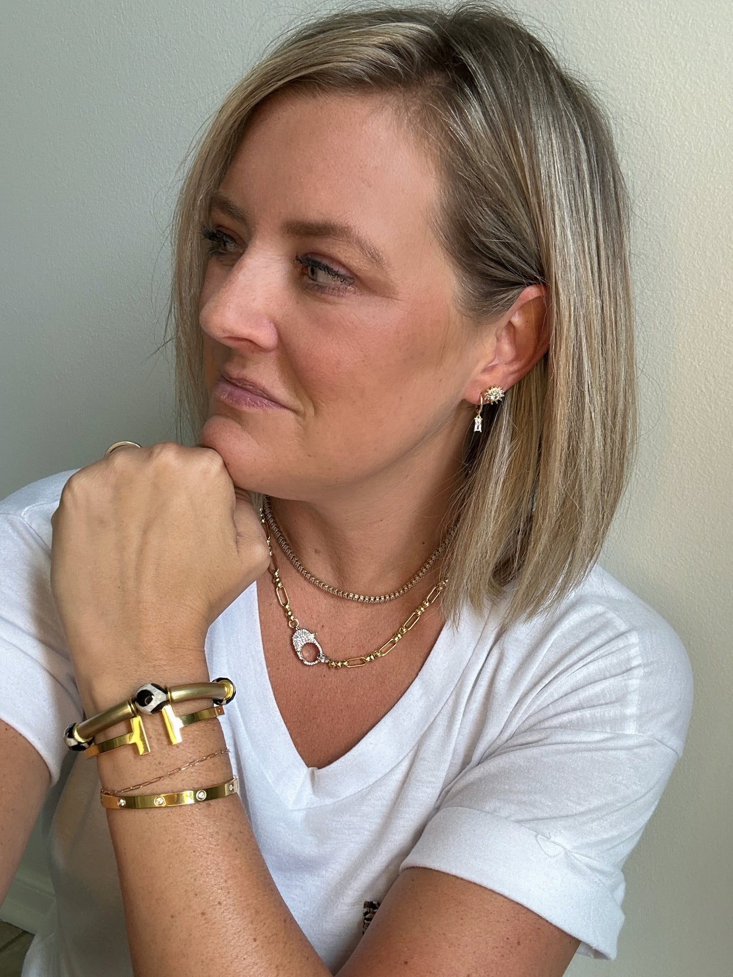 Sadie T Gold Bracelet