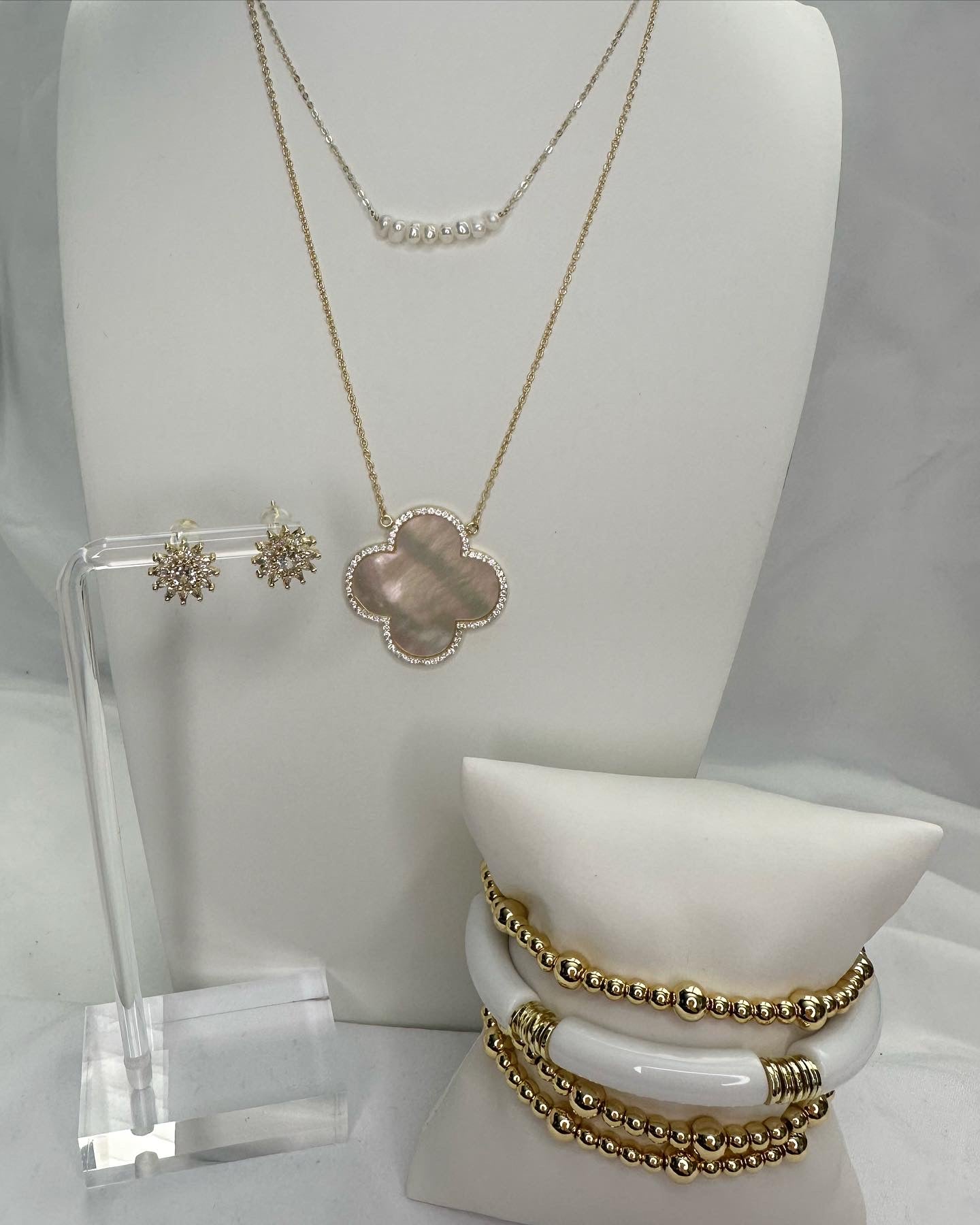 Diamond Sun Studs