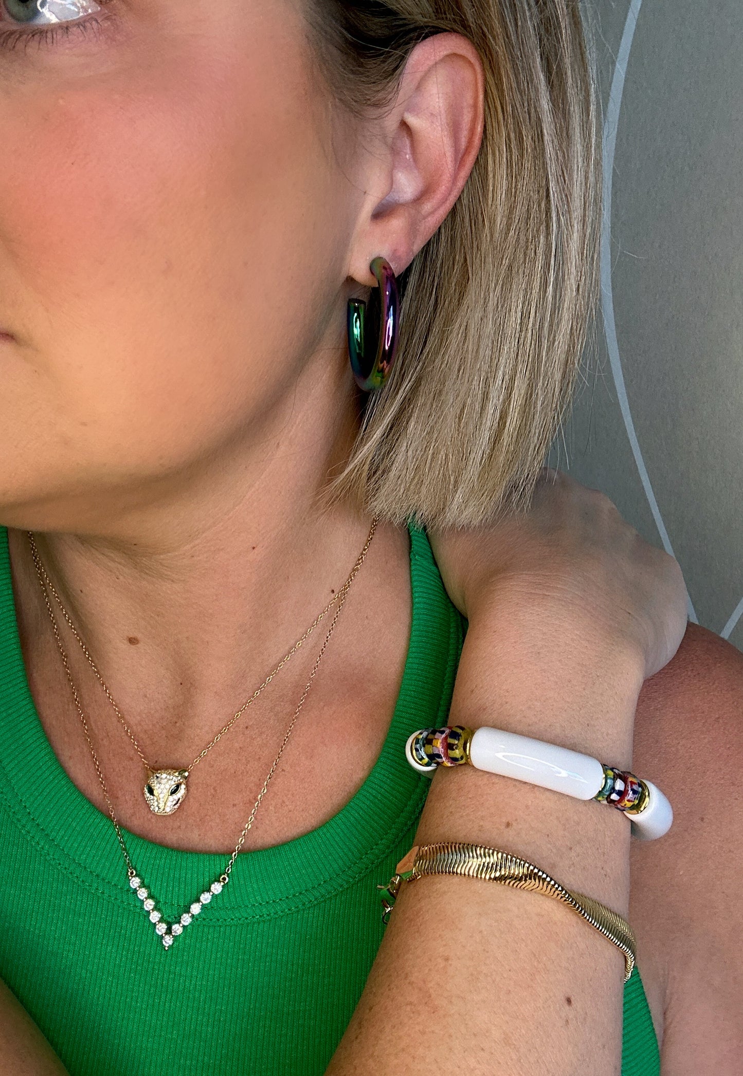Fancy-Like Gold Bracelet