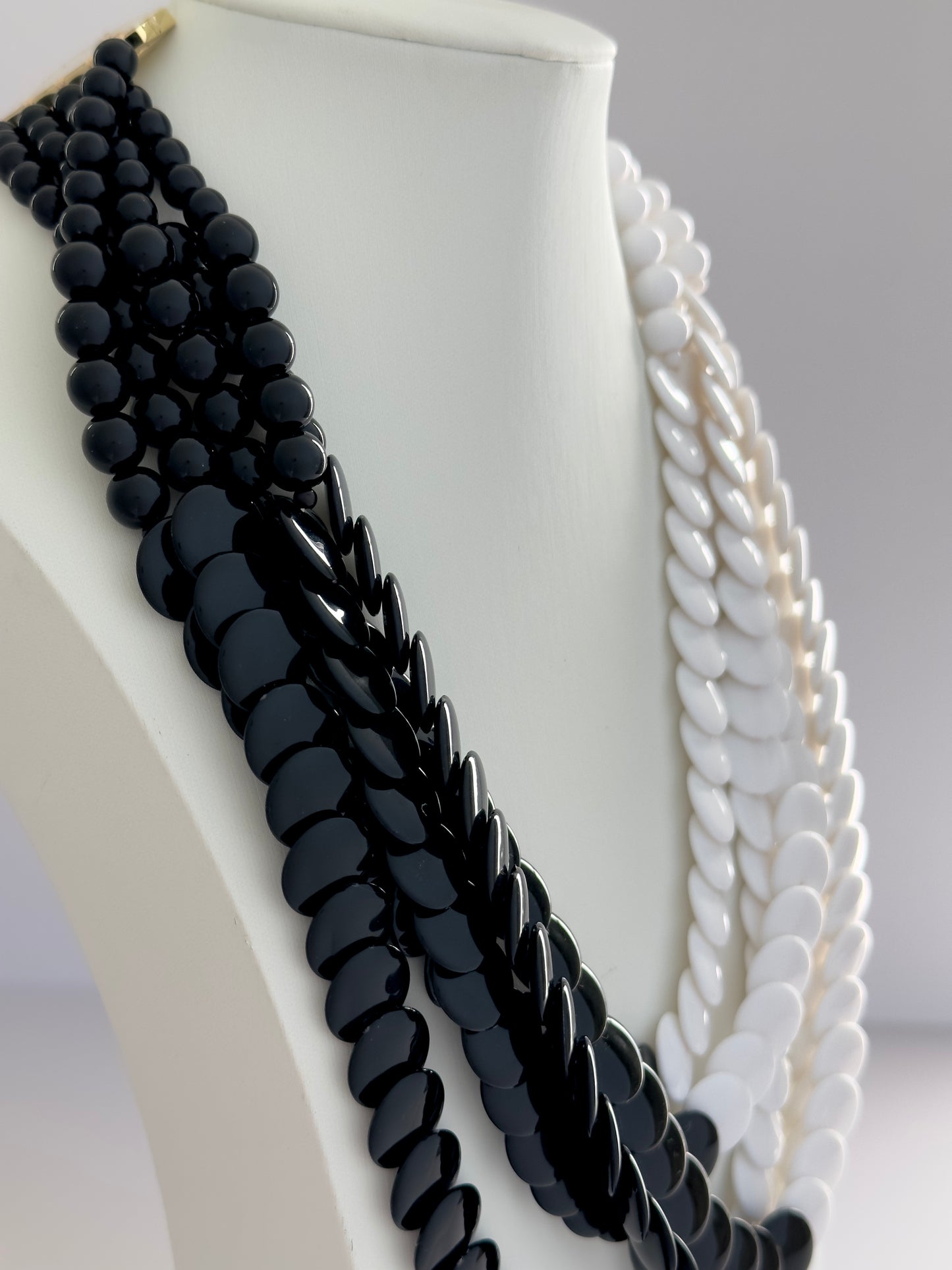 Beaded Bib Necklace