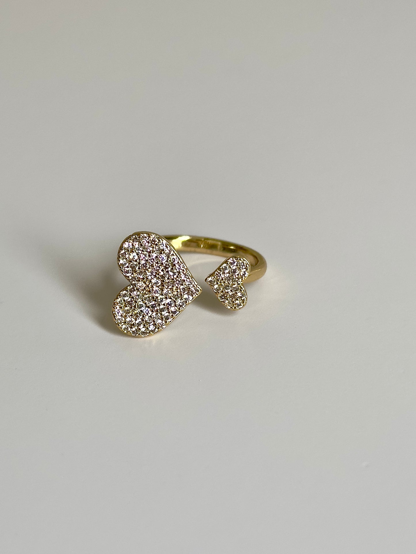 Double Heart Ring