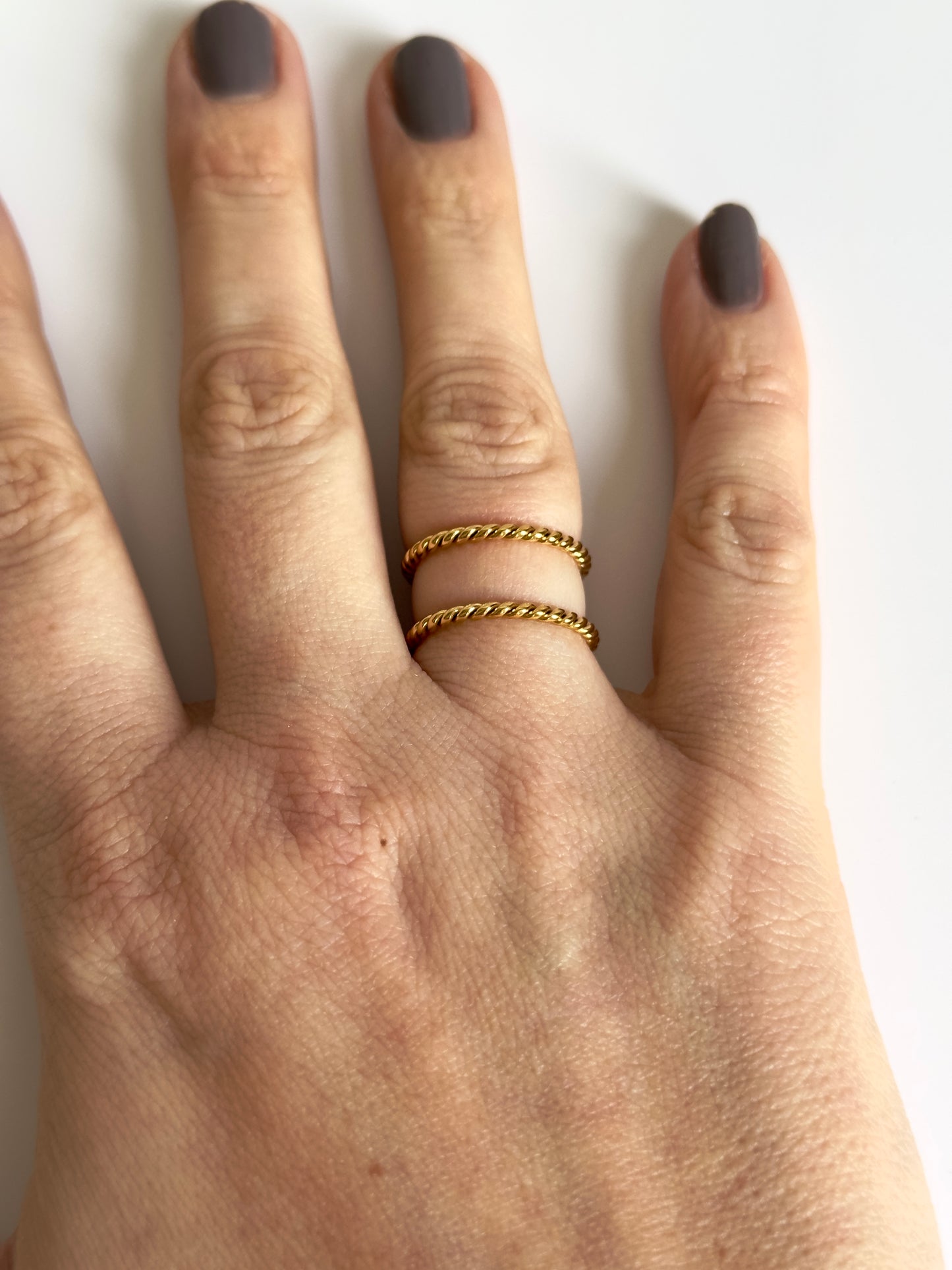 Twisted Double Ring