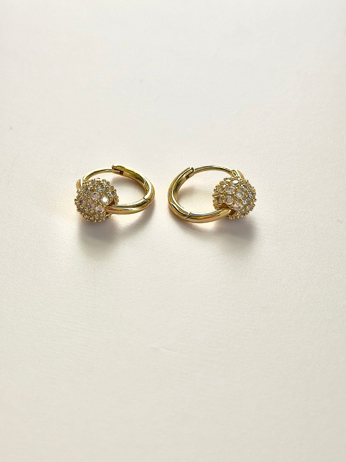 Bling Huggie Earrings