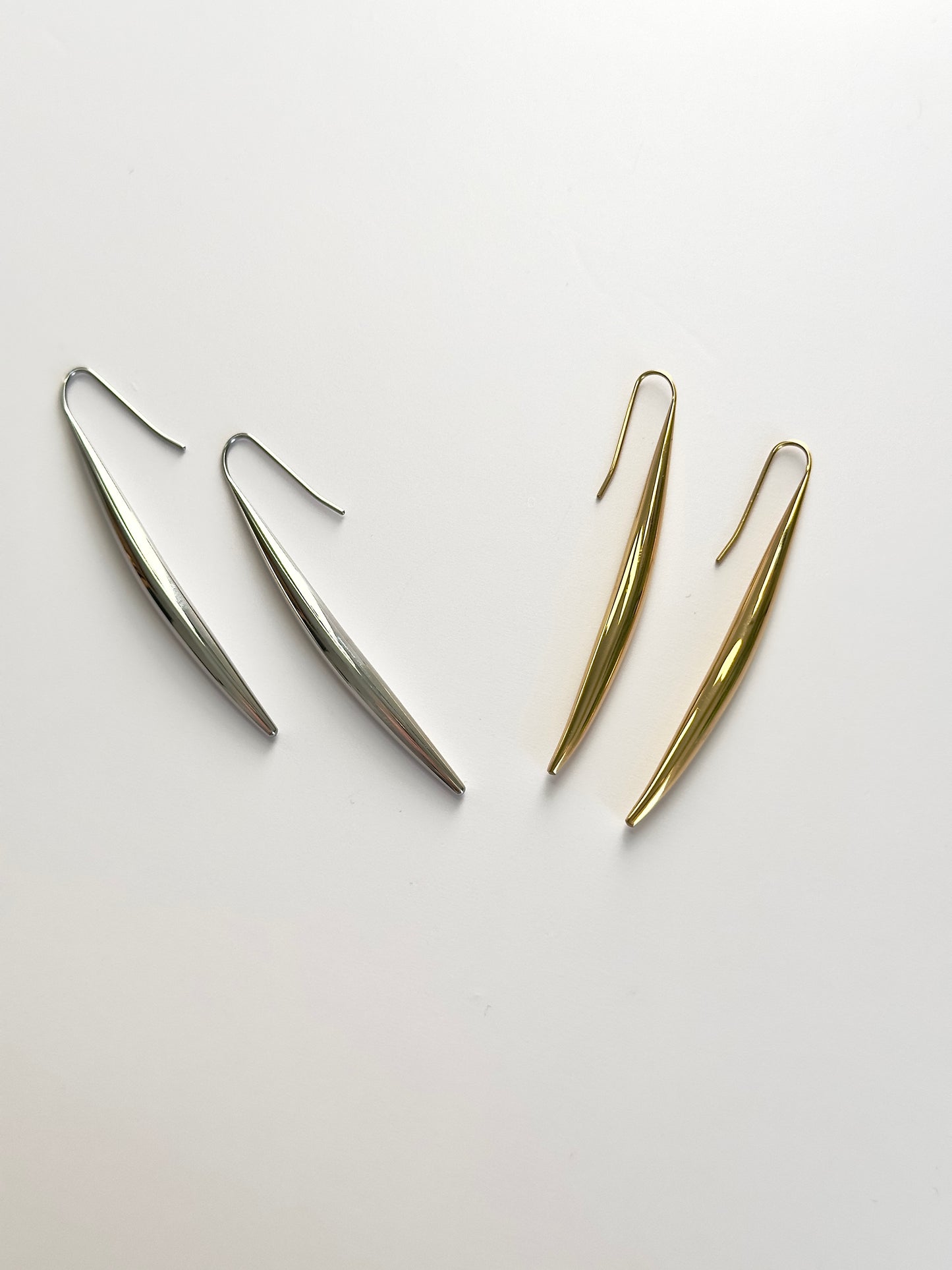 Silver Drop Earring