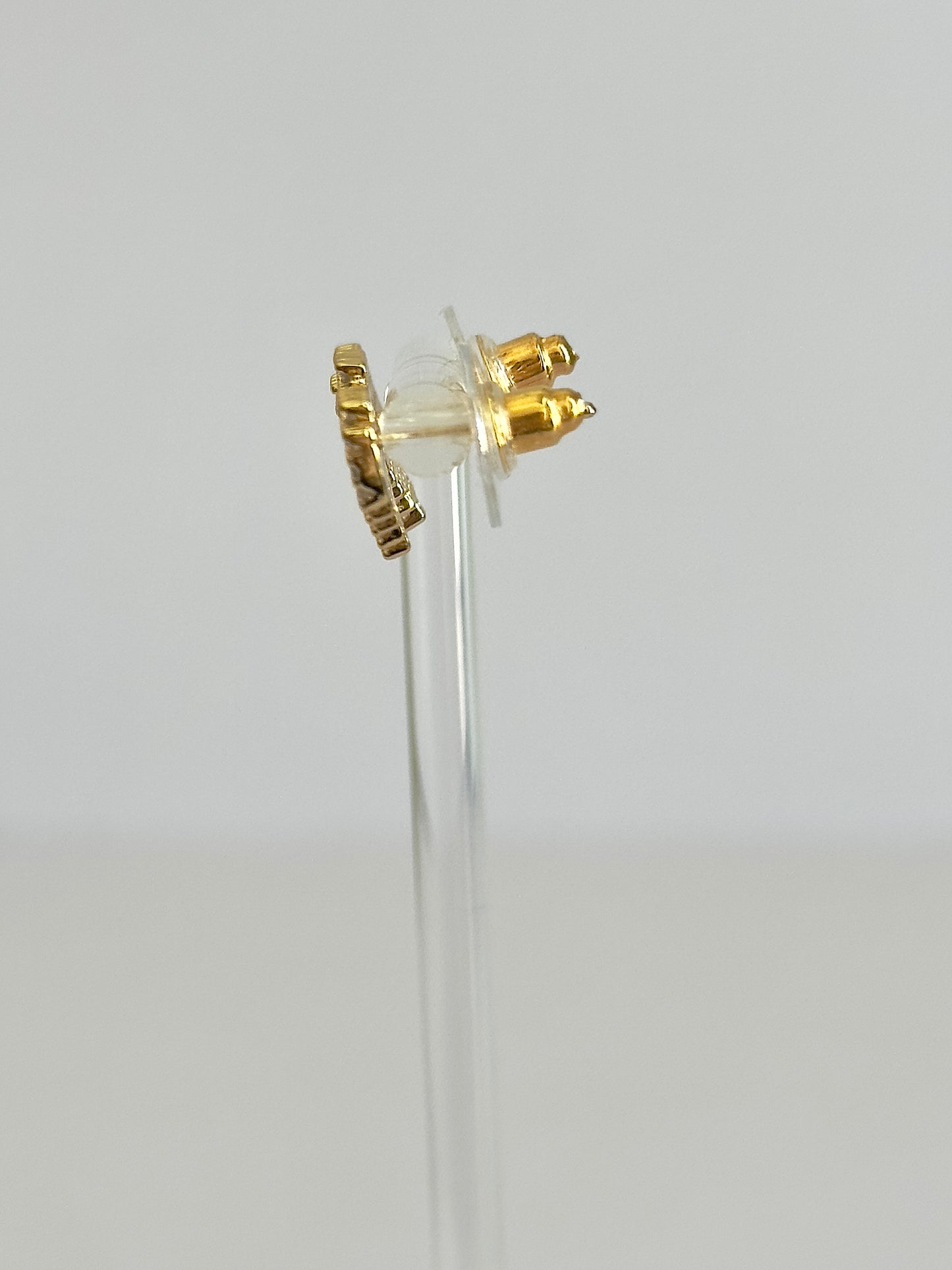 Hearted Stud Earrings