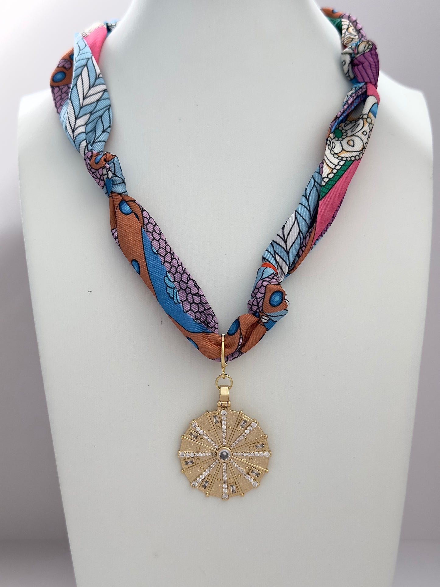 Scarf Tie Necklace