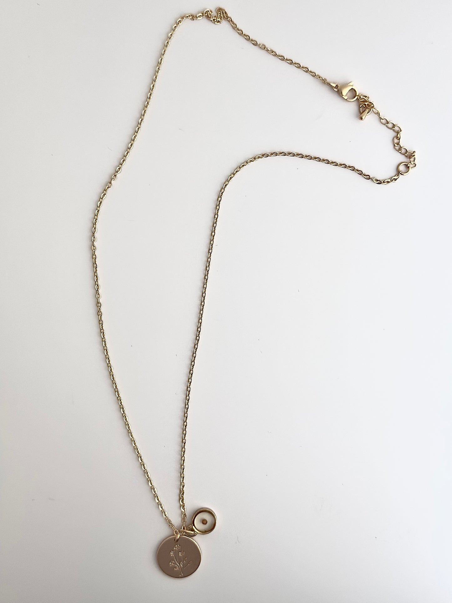 Wildflower Seed Gold Necklace
