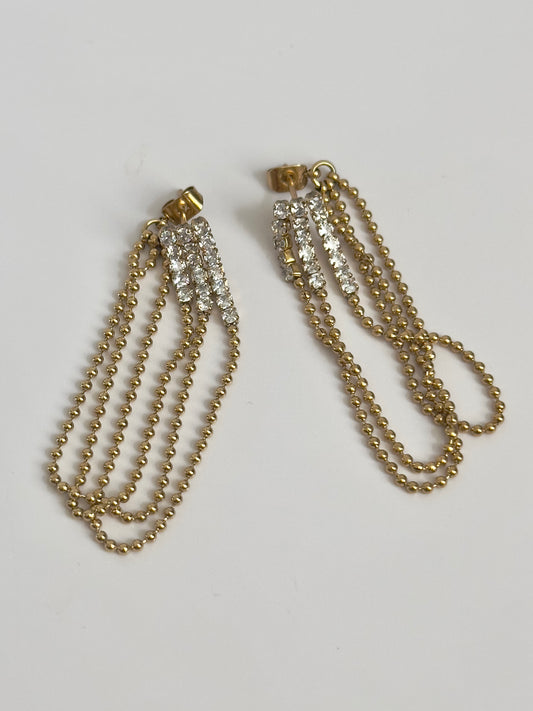 Bead Drop Earring