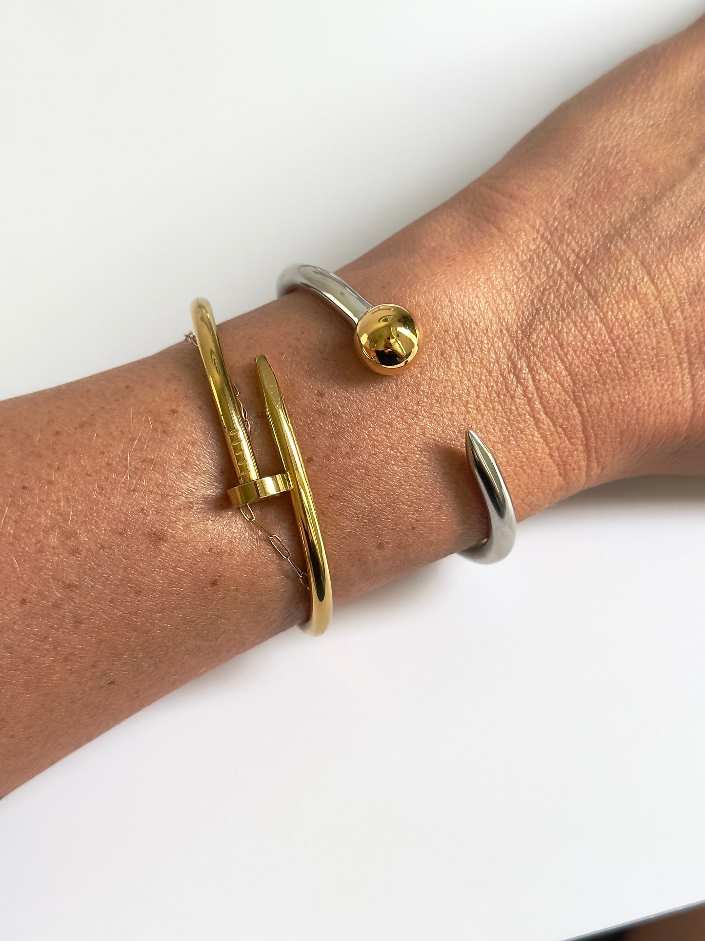 Ball Nail Cuff