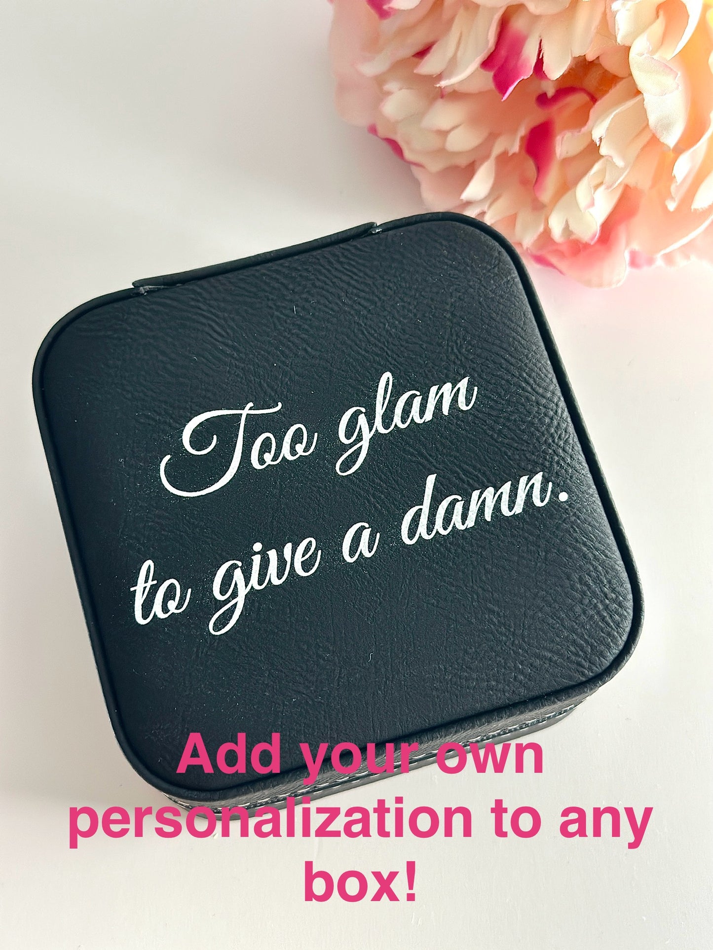 Teal Travel Jewelry Case