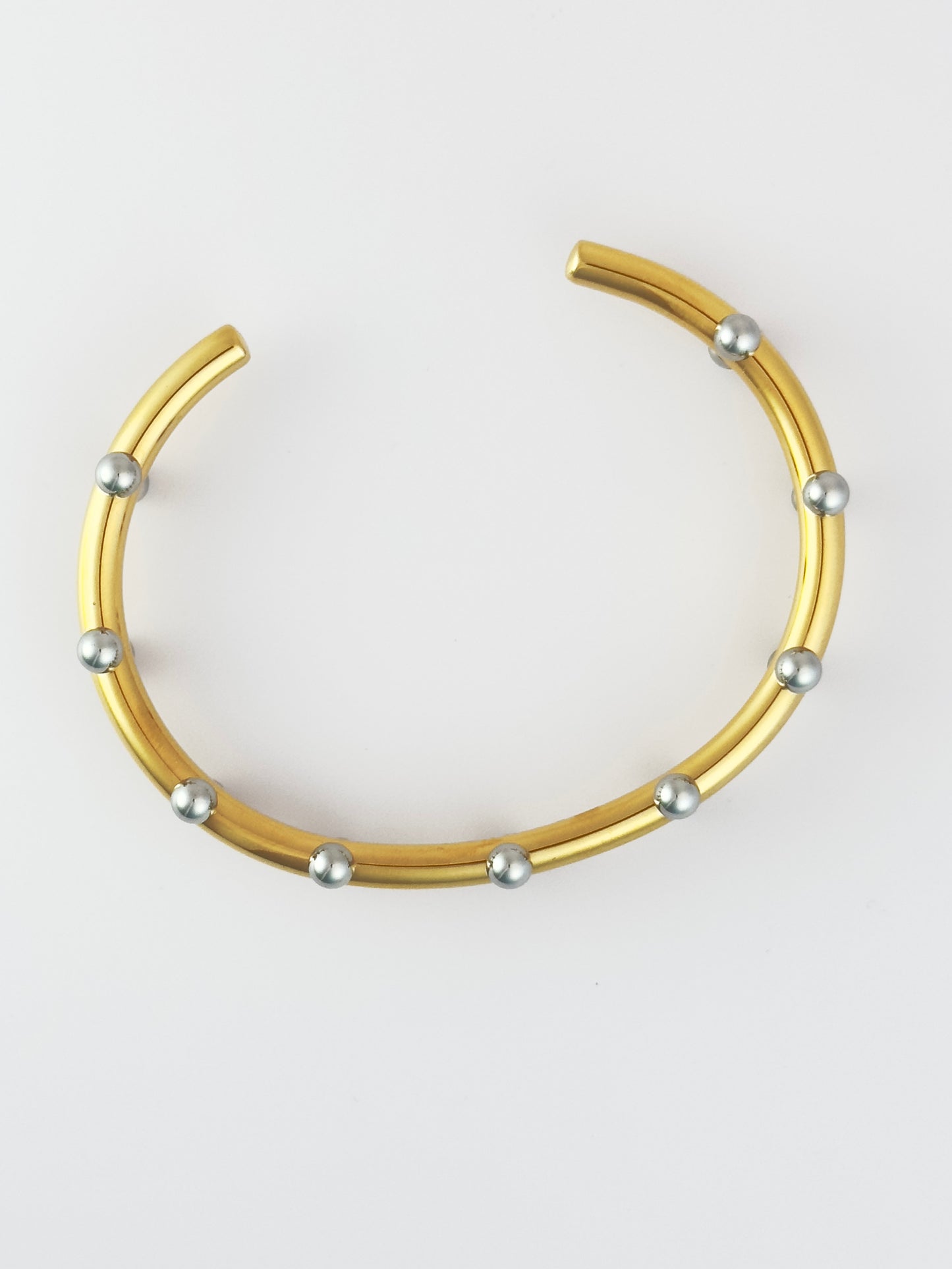 Cindy Gold Studded Cuff