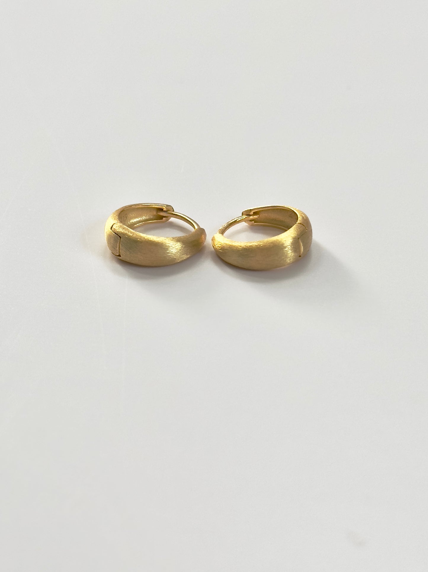 Gold Matte Huggie