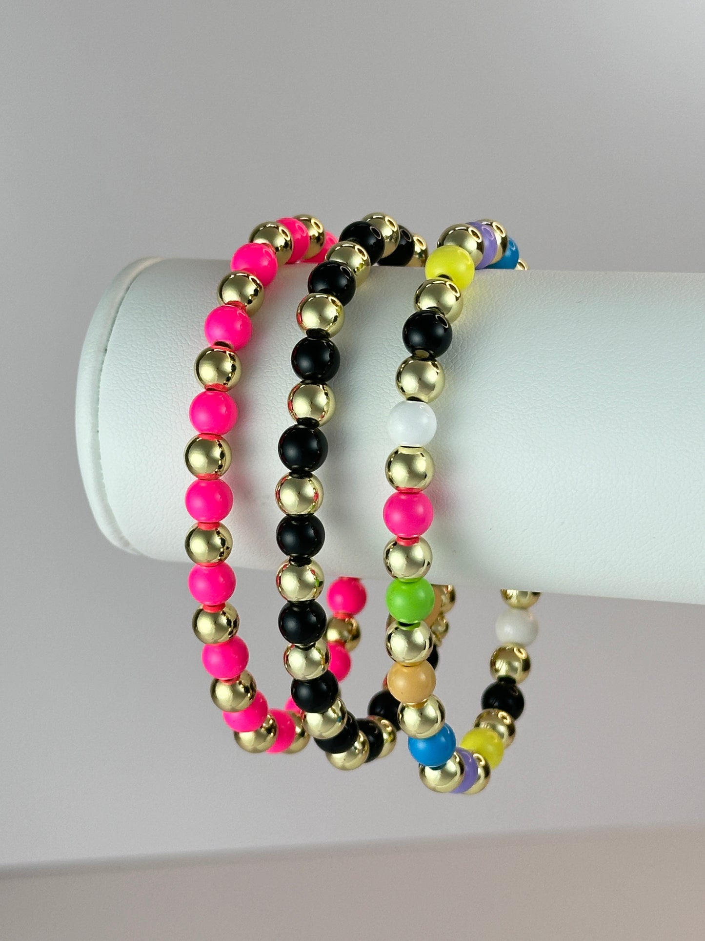 Electric Feel in Pink Bracelet
