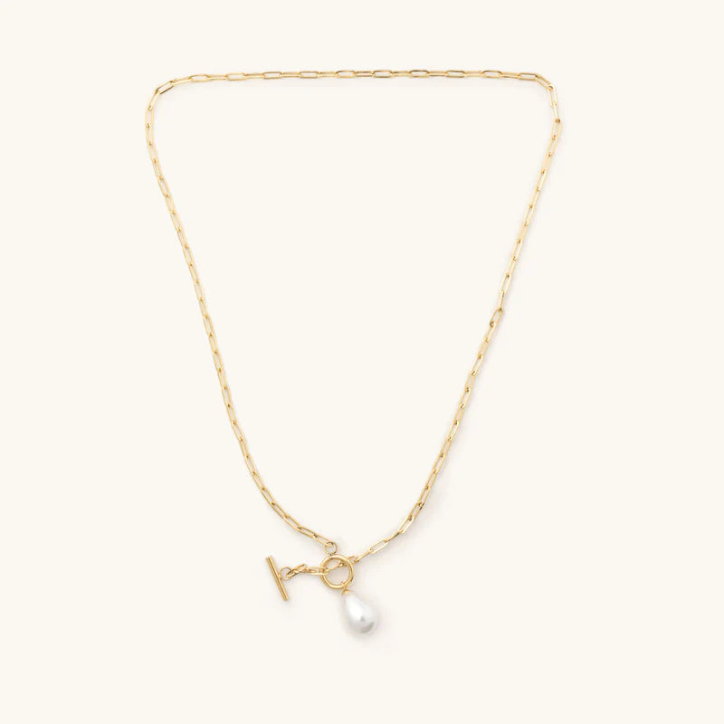 Pearl Toggle Necklace