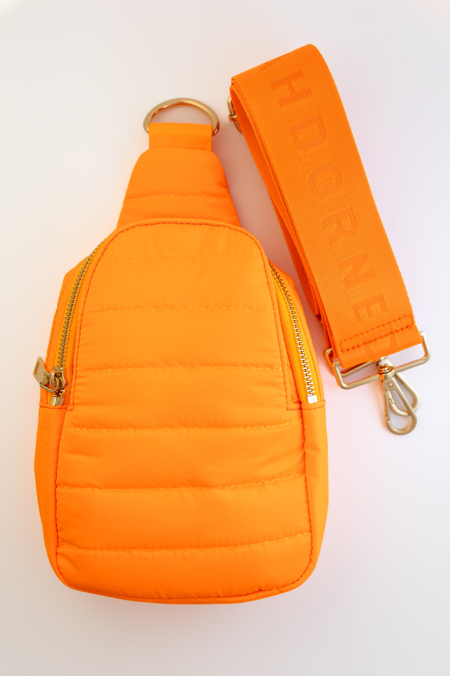 Eliza Orange Crossbody