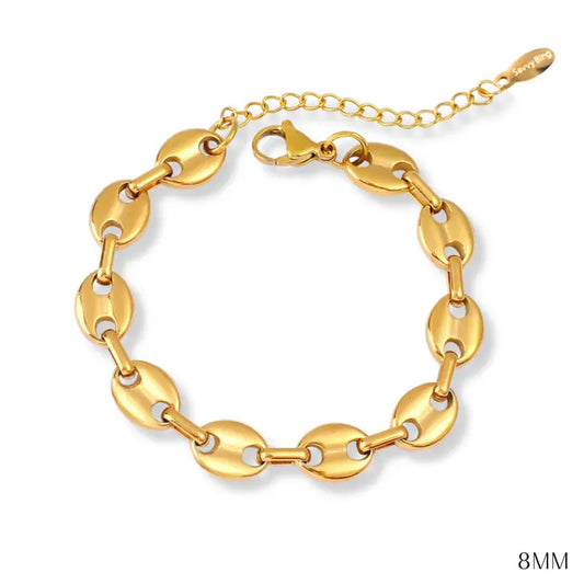 Mariner Gold Chain Bracelet