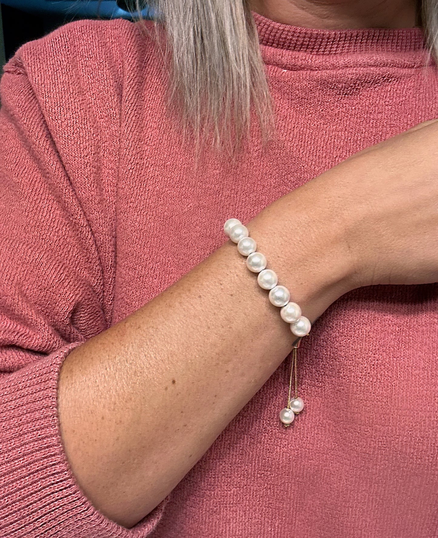 Pearl Ball Bracelet