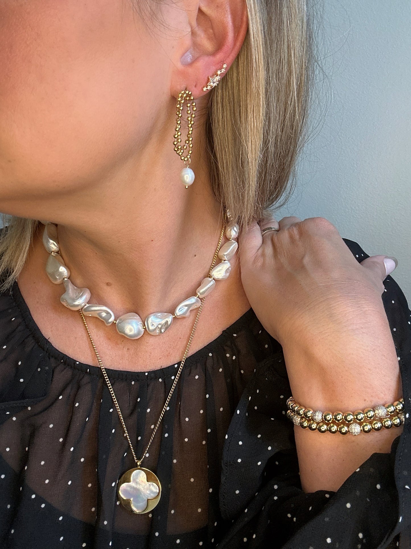 Chunky Pearl Necklace